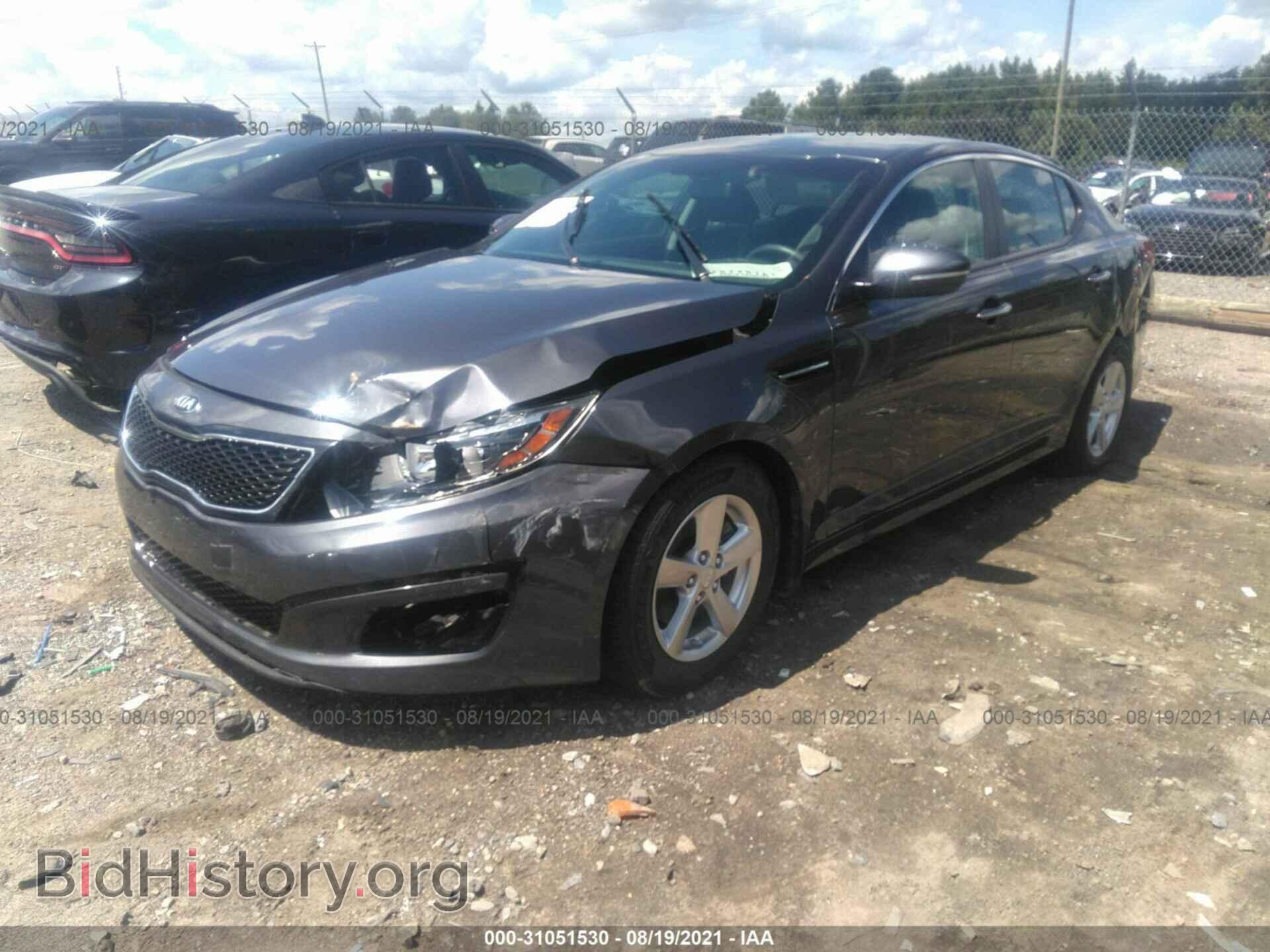 2015 KIA OPTIMA - VIN: KNAGM4A78F5645302 - Photo 2