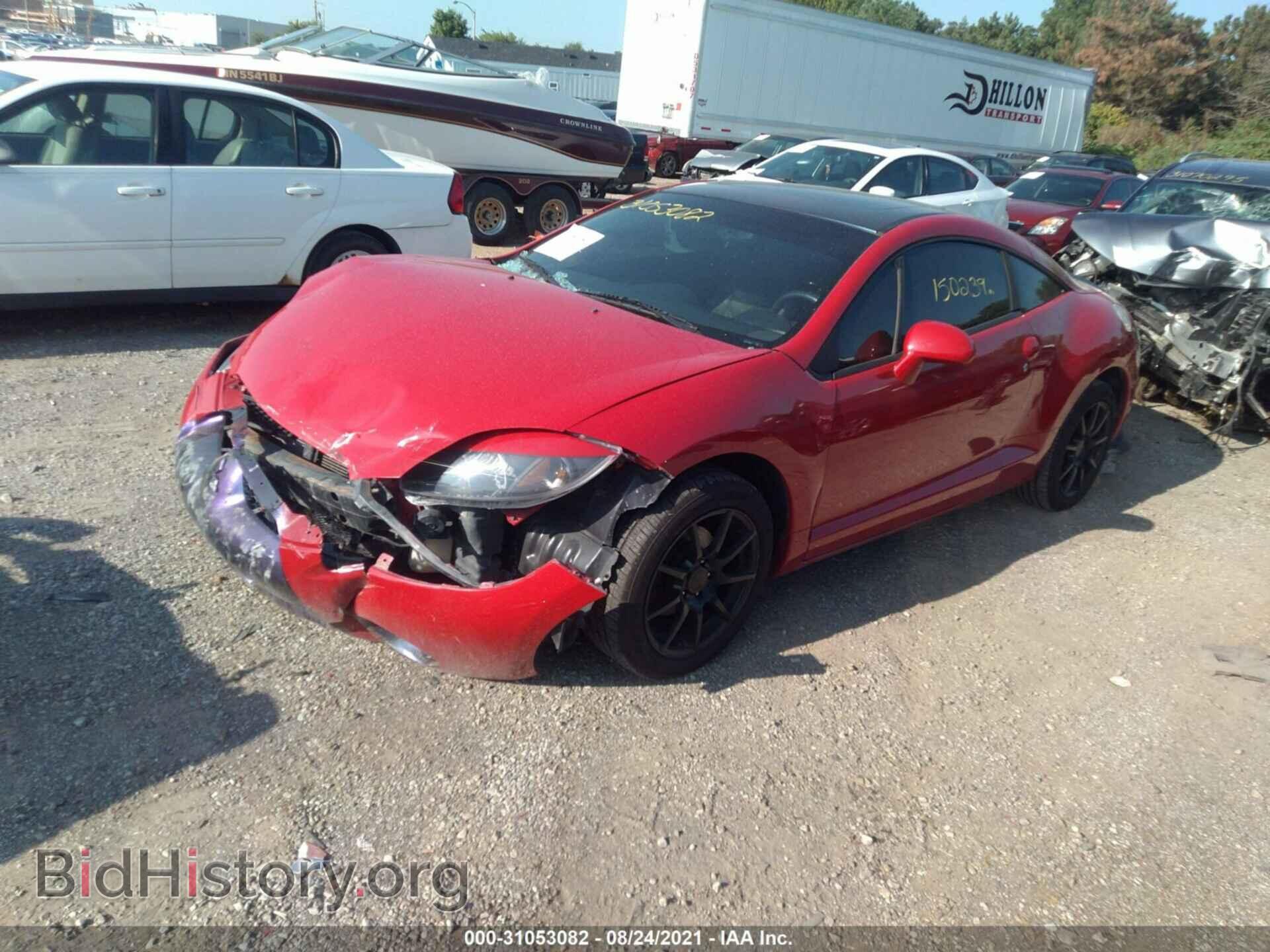 2007 MITSUBISHI ECLIPSE - VIN: 4A3AK24F77E030616 - Фото 2