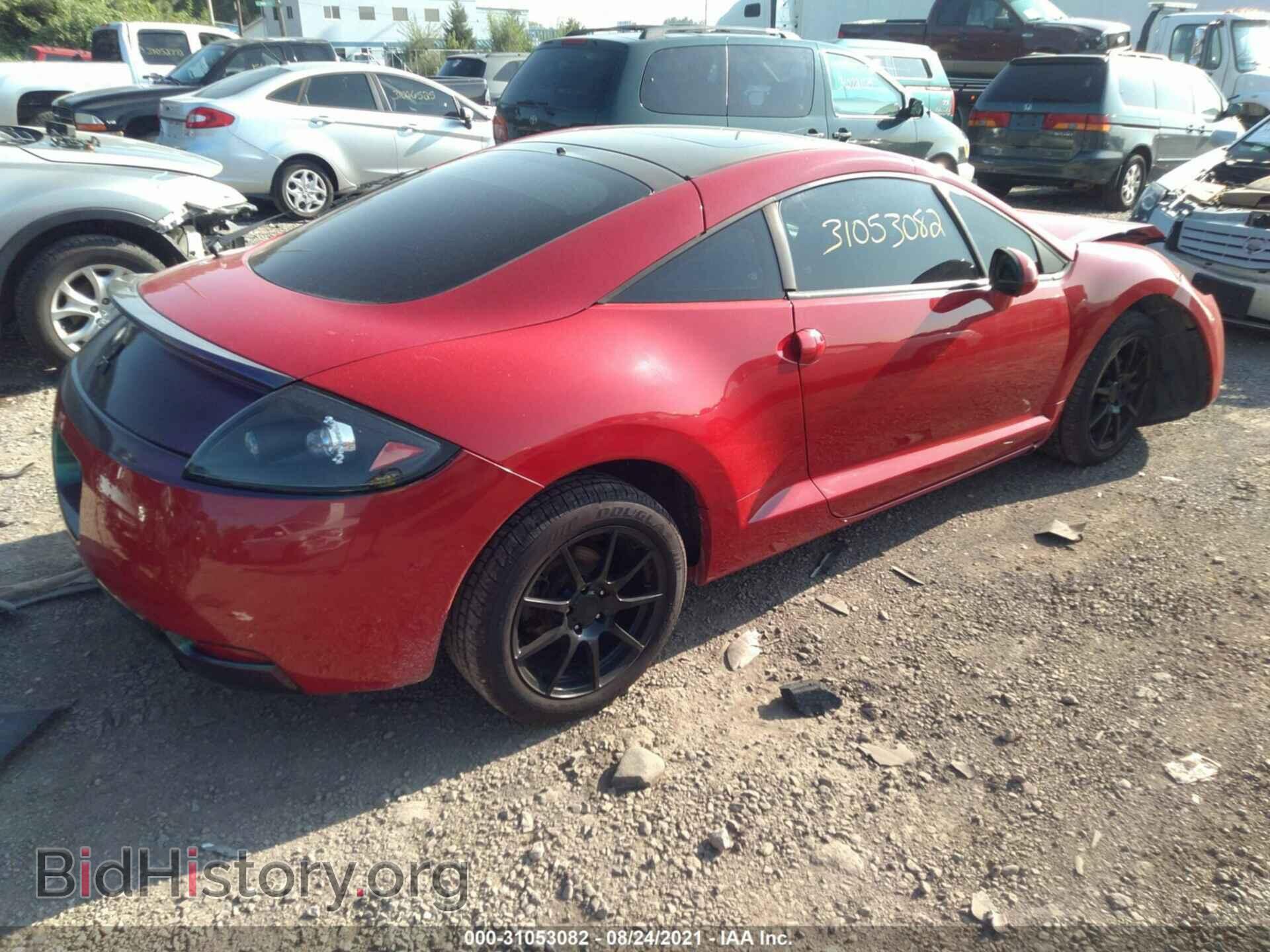 2007 MITSUBISHI ECLIPSE - VIN: 4A3AK24F77E030616 - Фото 4