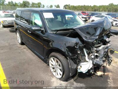 2018 Ford FLEX Limited, черный — VIN 2FMHK6D89JBA02759, IAAI