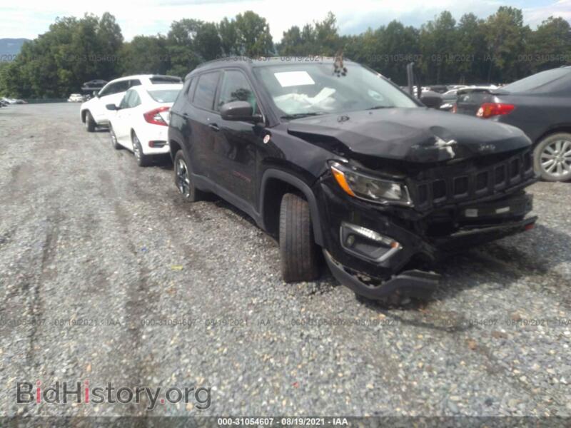 2017 Jeep COMPASS Trailhawk (VIN 3C4NJDDB9HT641474) — фото 1 из 11, IAAI, повреждение: передняя часть