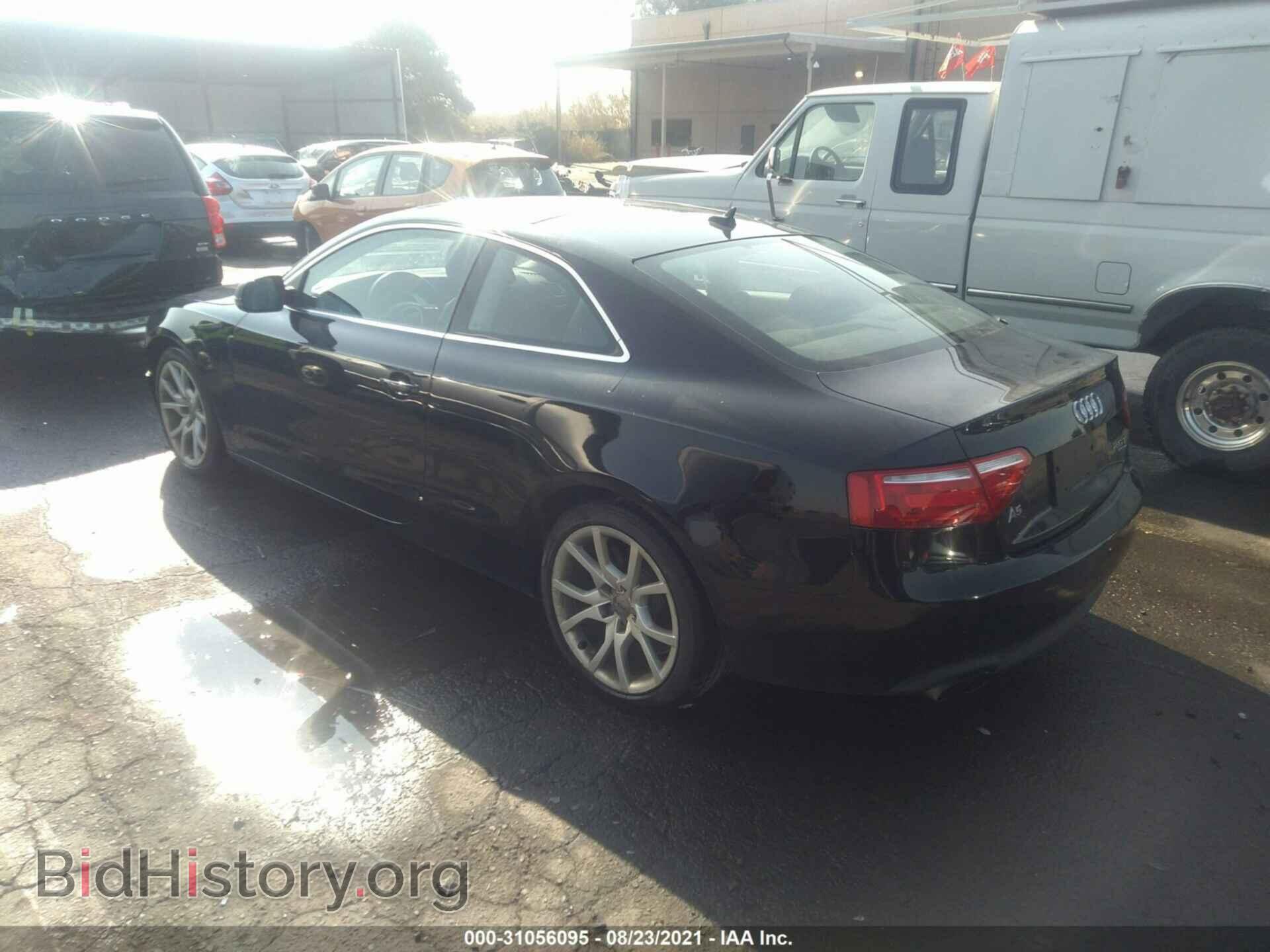 2012 AUDI A5 - VIN: WAUCFAFR0CA030280 - Фото 3