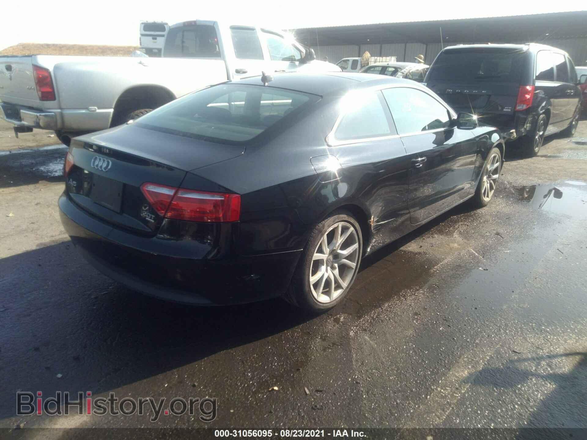 2012 AUDI A5 - VIN: WAUCFAFR0CA030280 - Фото 4