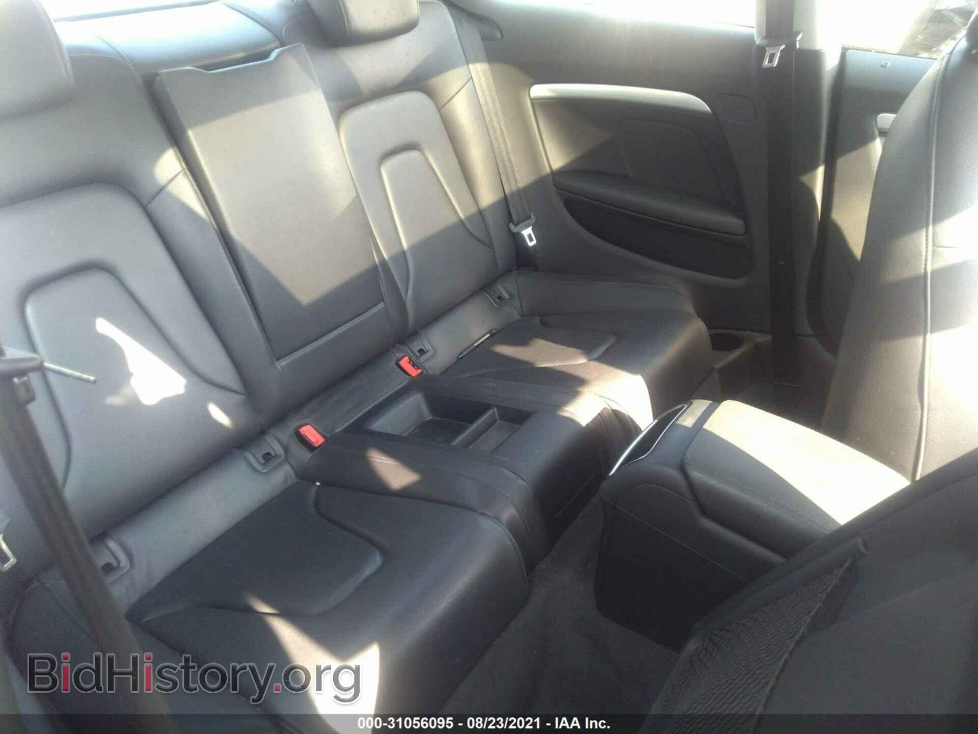 2012 AUDI A5 - VIN: WAUCFAFR0CA030280 - Фото 8