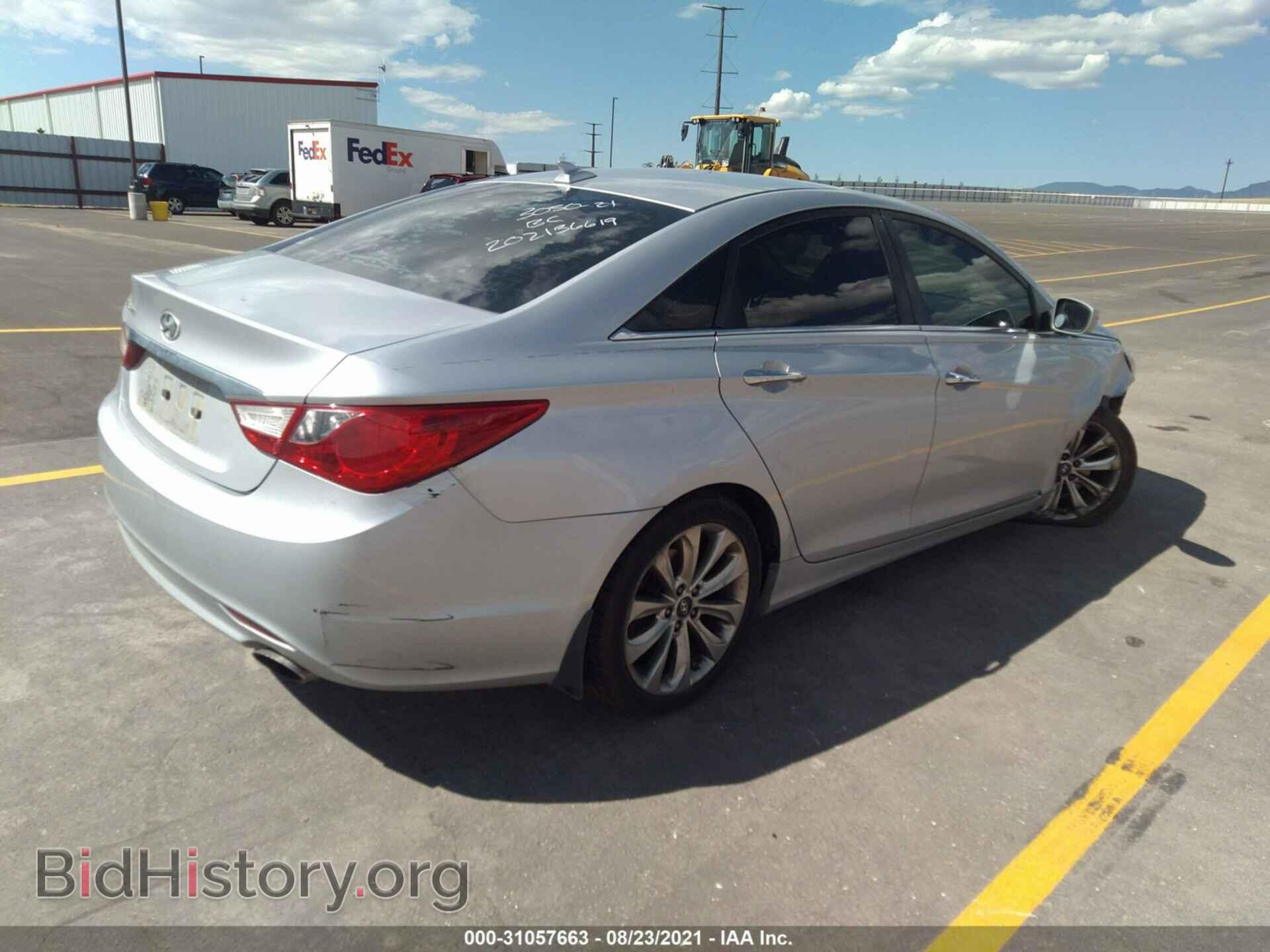 2012 HYUNDAI SONATA - VIN: 5NPEC4AC6CH387254 - Фото 4