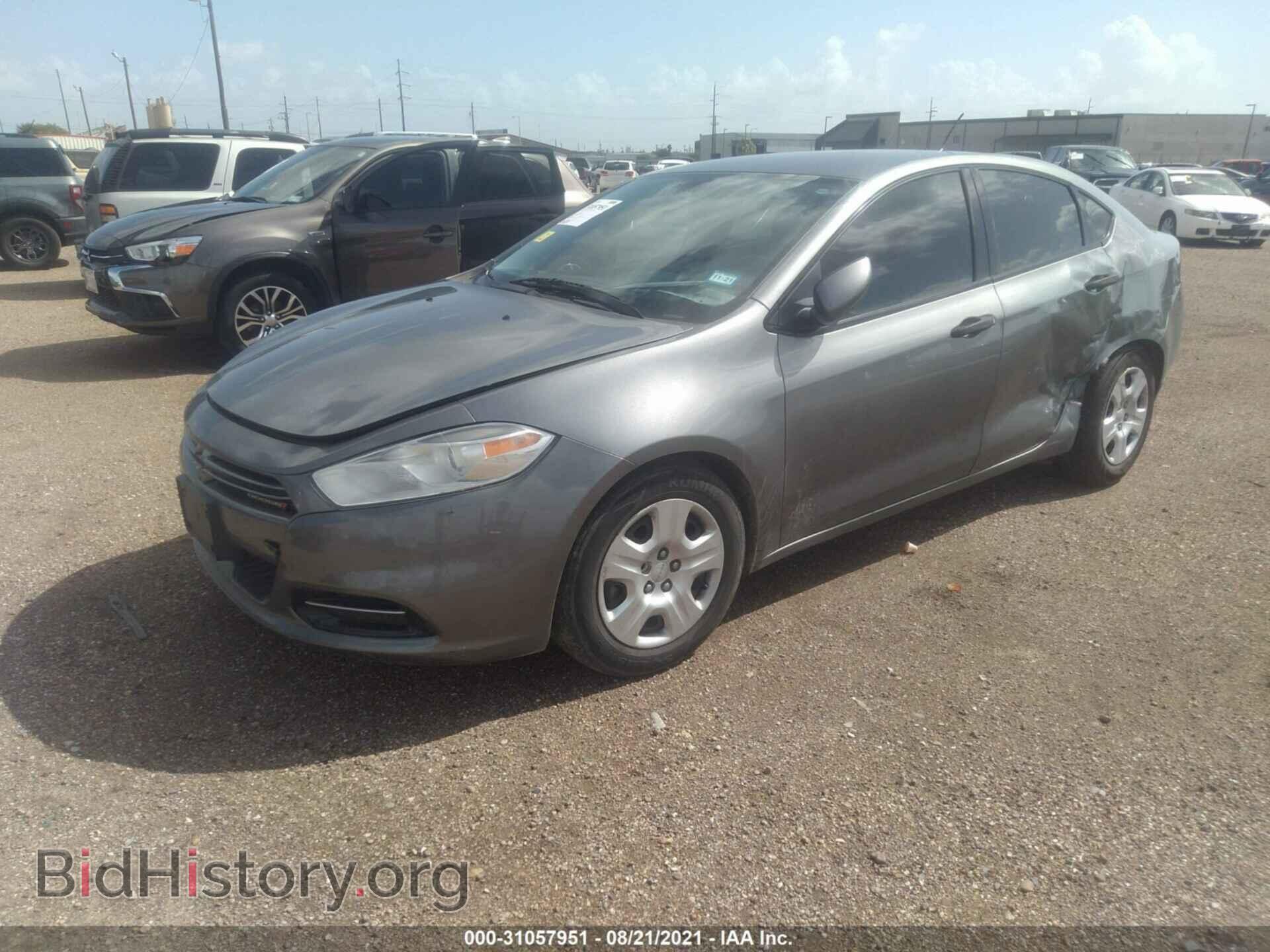 2013 DODGE DART - VIN: 1C3CDFAA3DD322209 - Фото 2
