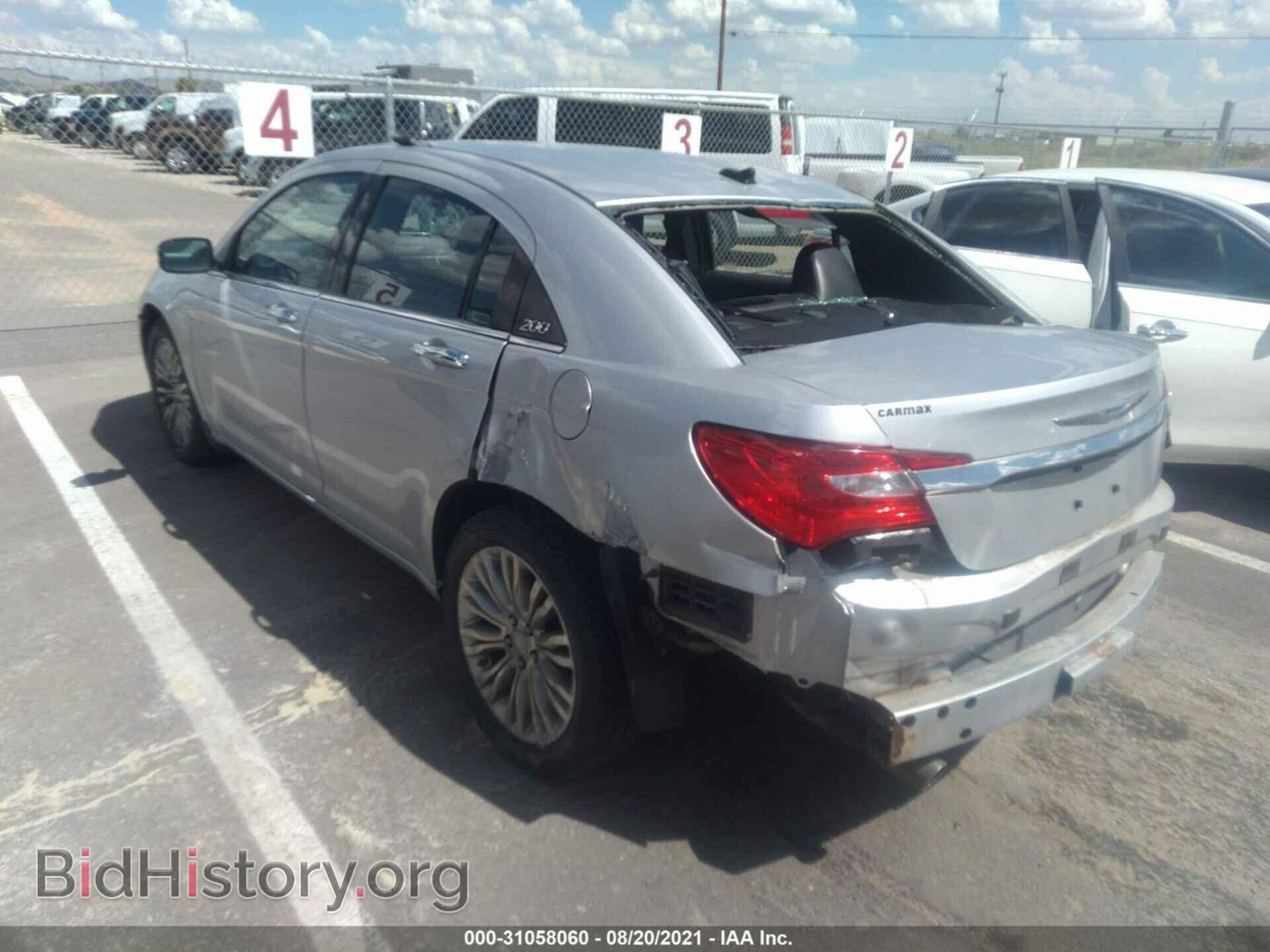 2012 CHRYSLER 200 - VIN: 1C3CCBCG6CN284688 - Photo 3
