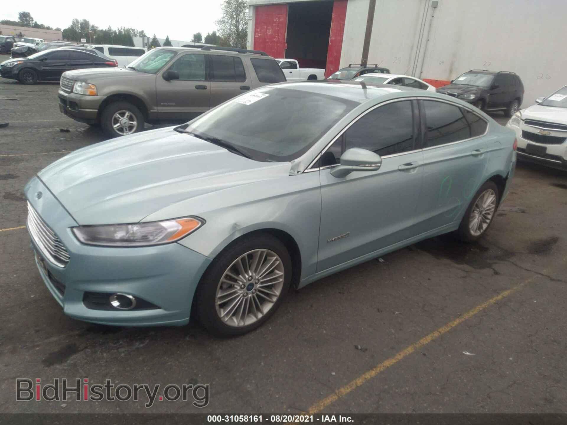 2014 FORD FUSION - VIN: 3FA6P0LU2ER142481 - Фото 2