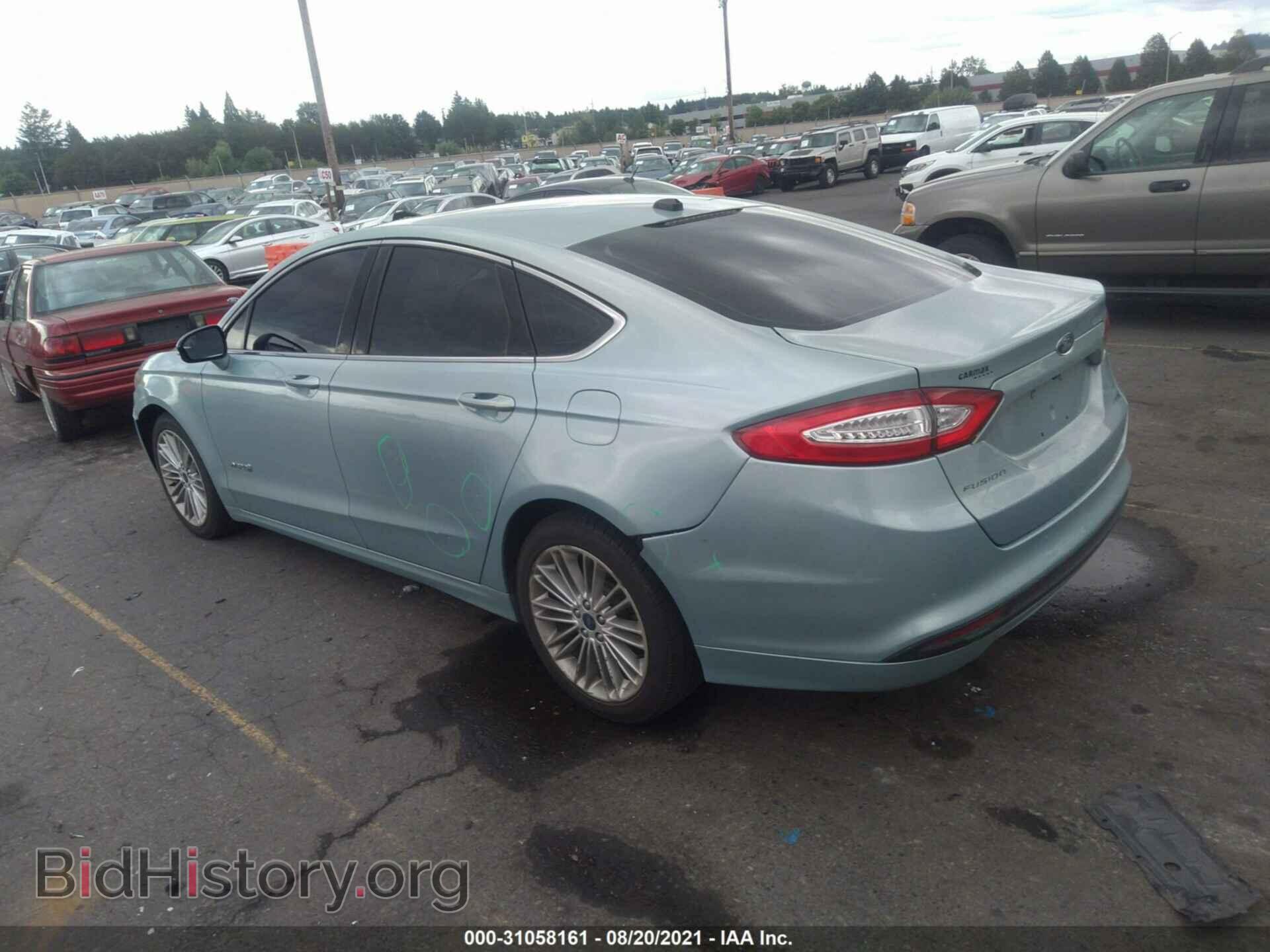 2014 FORD FUSION - VIN: 3FA6P0LU2ER142481 - Фото 3