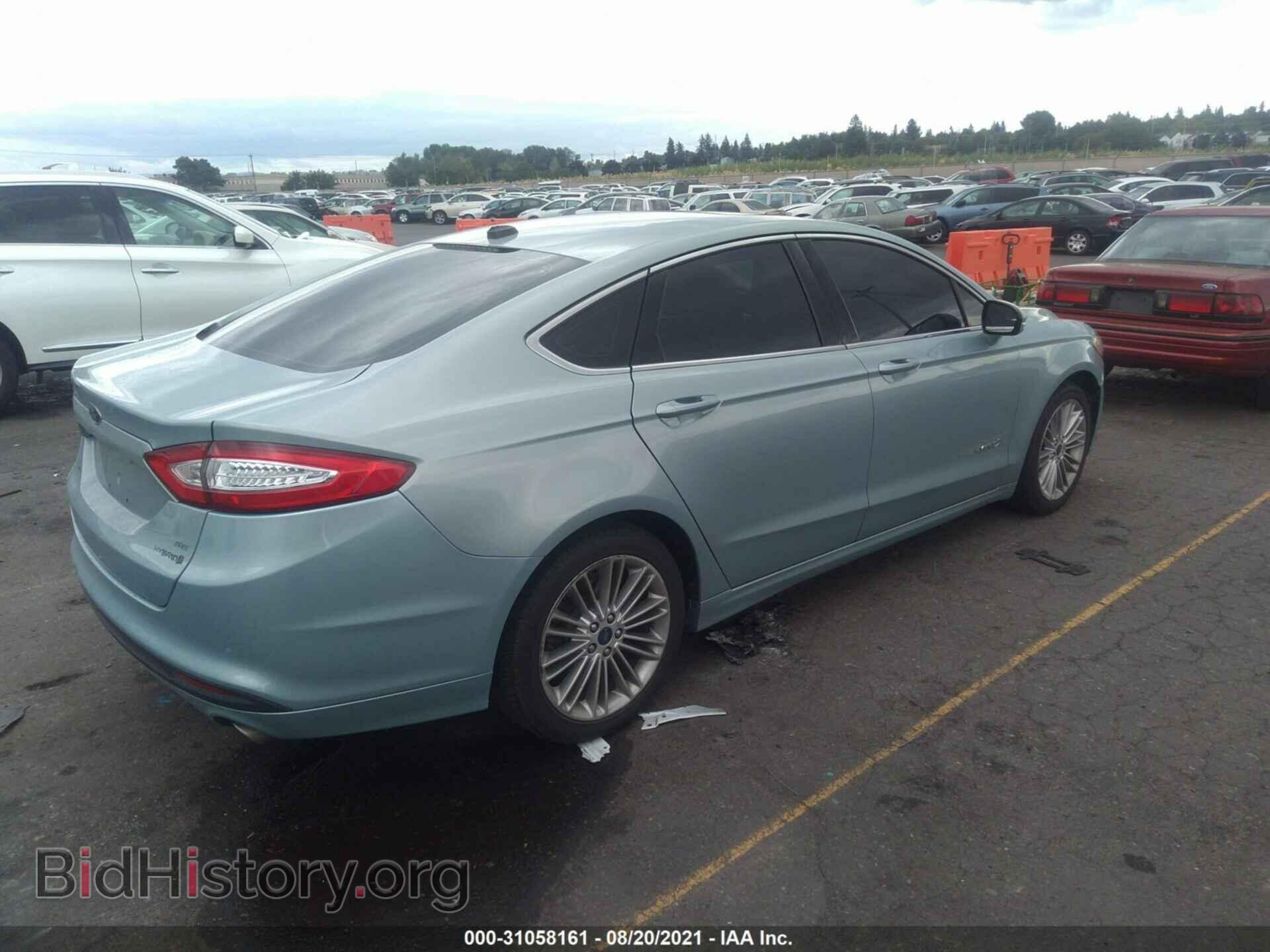 2014 FORD FUSION - VIN: 3FA6P0LU2ER142481 - Фото 4