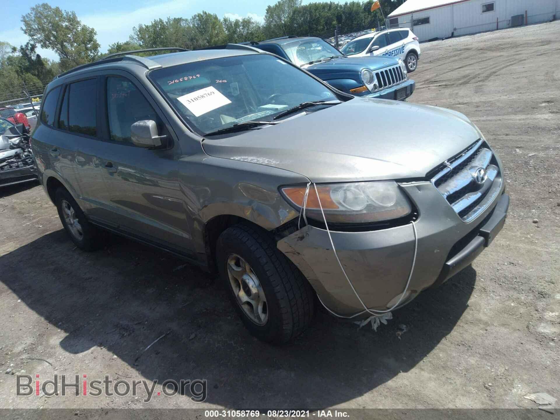Photo 5NMSG73D17H083458 - HYUNDAI SANTA FE 2007