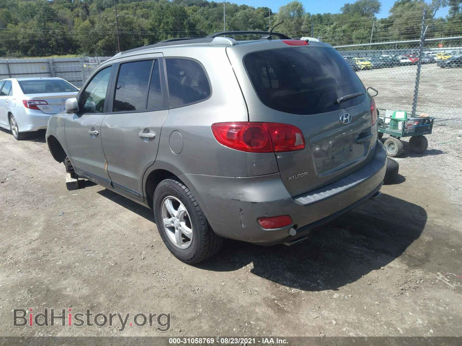 2007 HYUNDAI SANTA FE - VIN: 5NMSG73D17H083458 - Фото 3