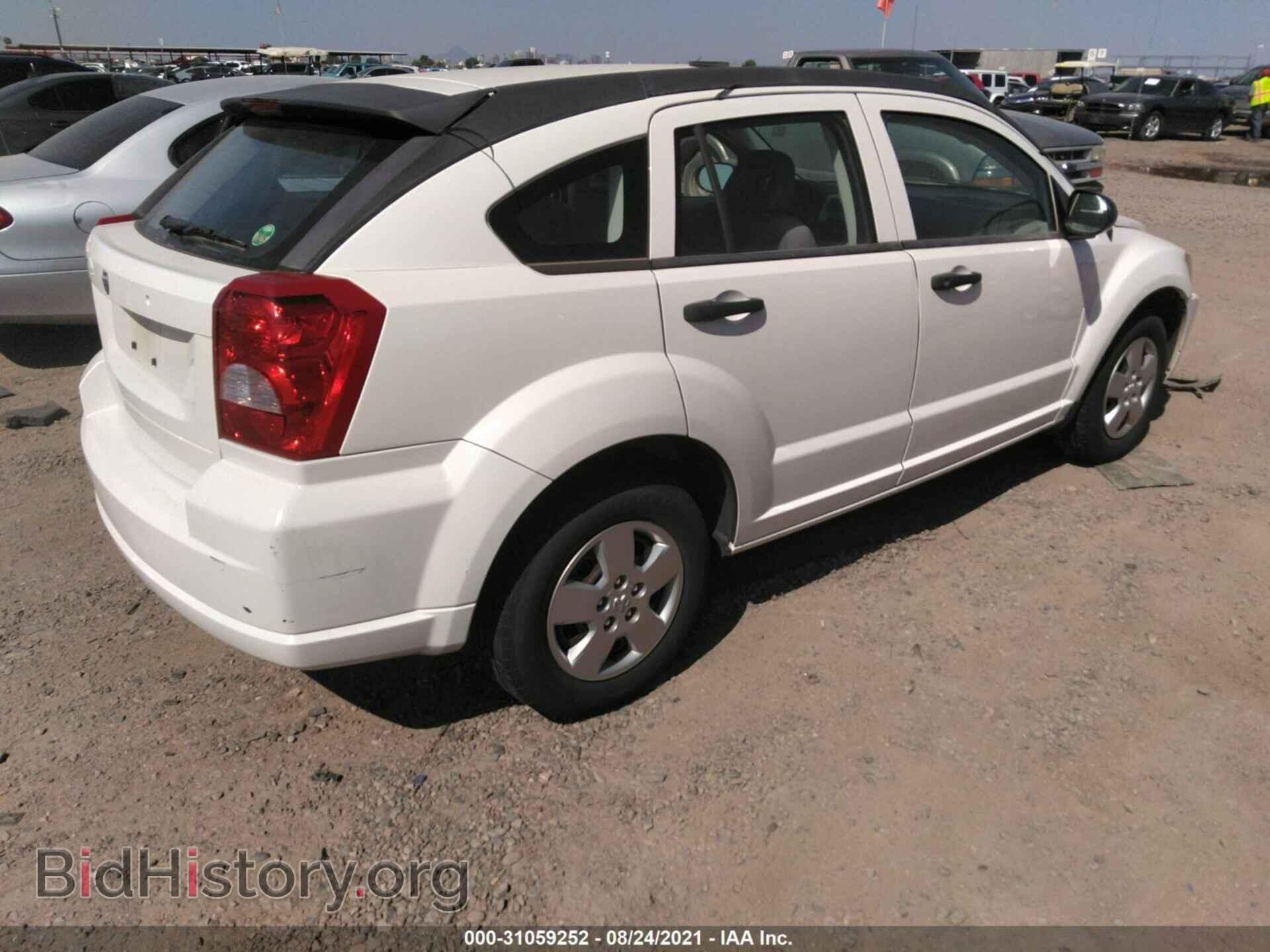 2007 DODGE CALIBER - VIN: 1B3HB28C77D194960 - Фото 4