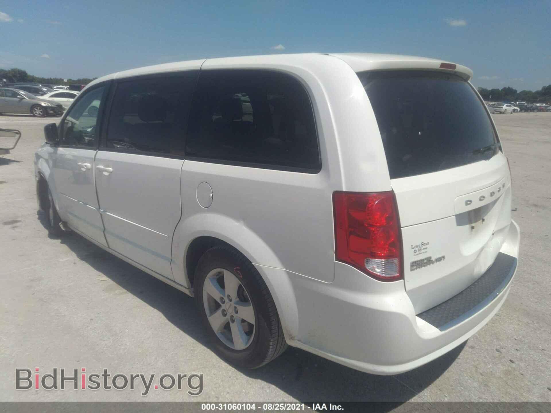 2013 DODGE GRAND CARAVAN - VIN: 2C4RDGBG8DR700407 - Фото 3