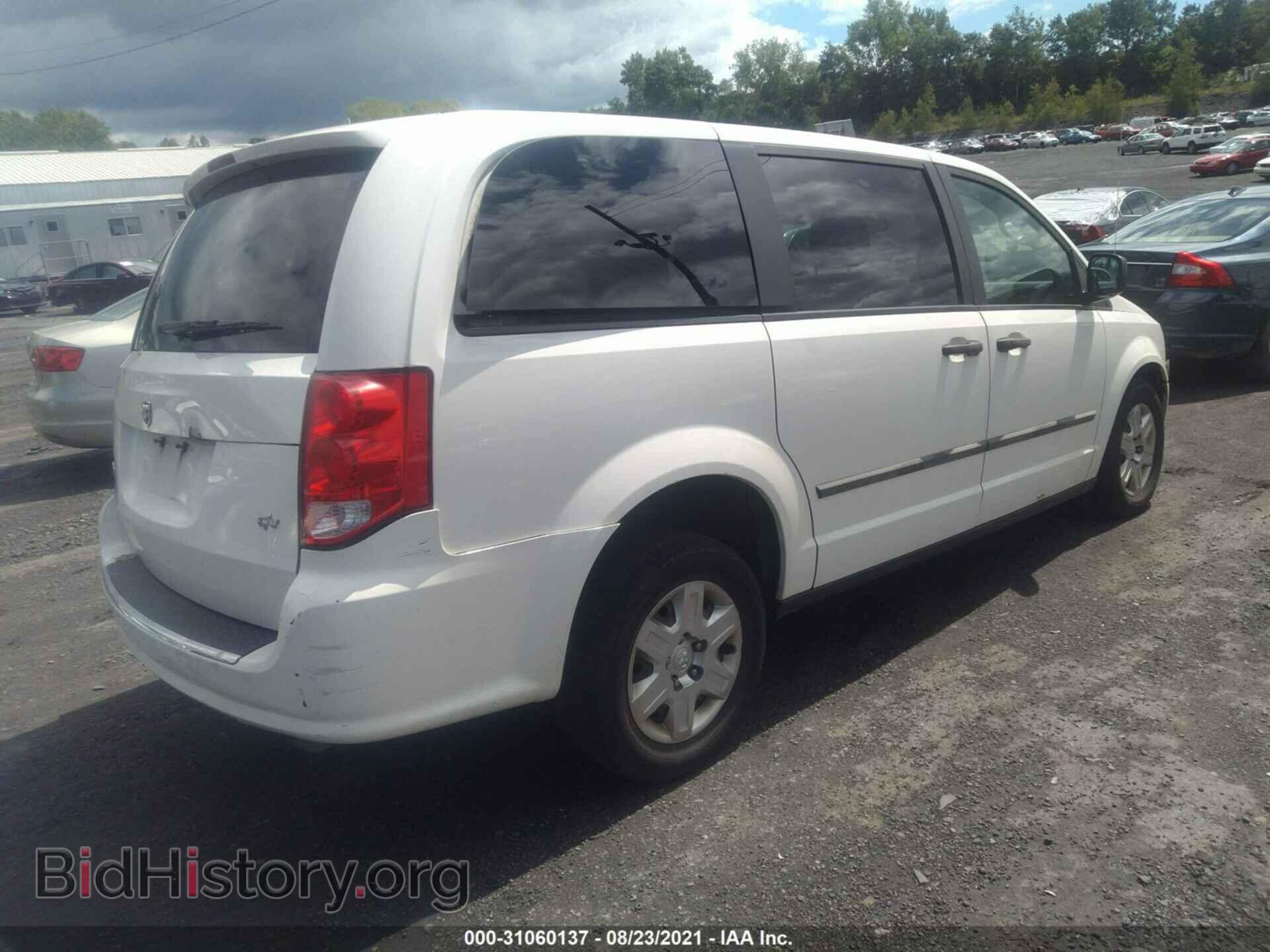 2012 RAM CARGO VAN - VIN: 2C4RDGAG6CR179252 - Фото 4