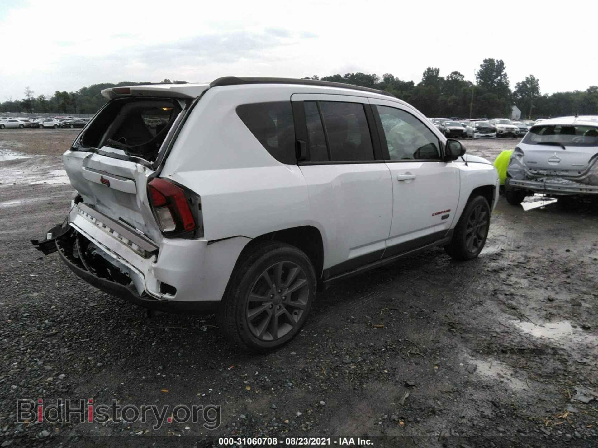 2016 JEEP COMPASS - VIN: 1C4NJCBB7GD683708 - Фото 4