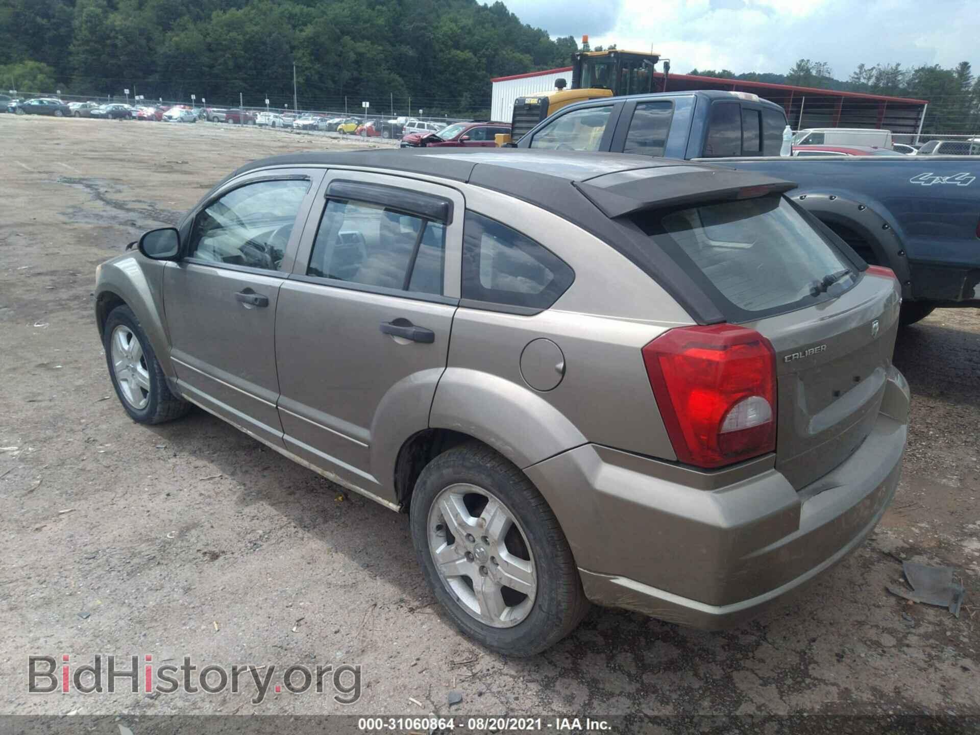 2007 DODGE CALIBER - VIN: 1B3HB48B27D263783 - Фото 3