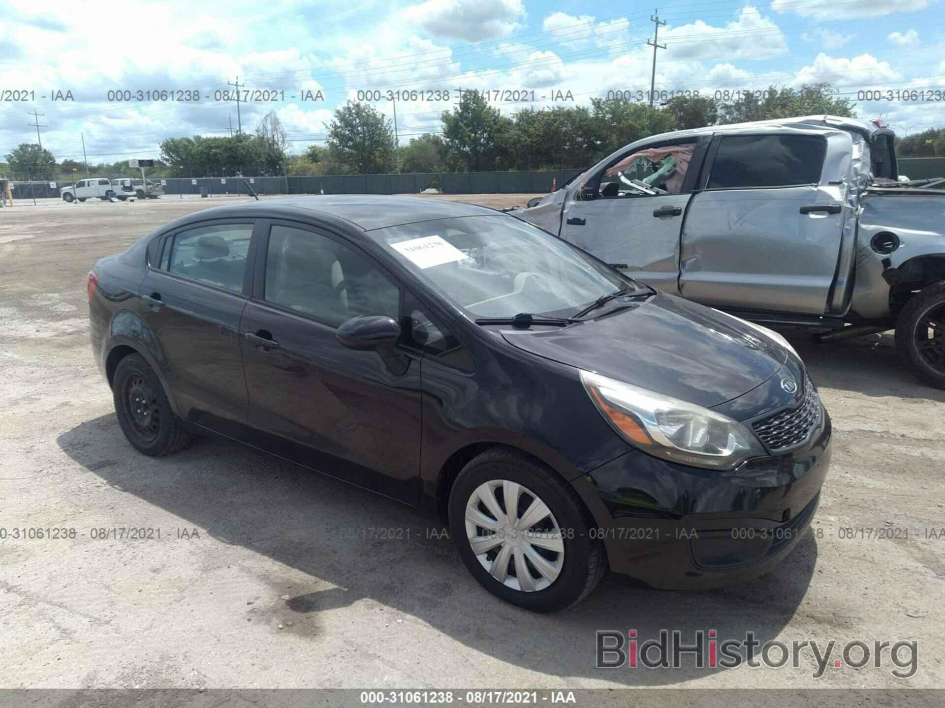 Photo KNADM4A30C6069307 - KIA RIO 2012