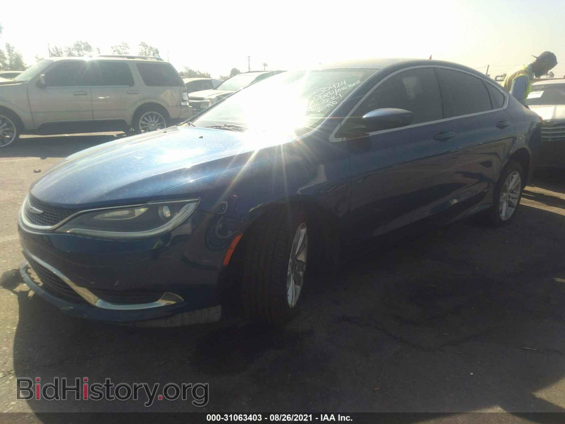 2015 CHRYSLER 200 - VIN: 1C3CCCAB3FN637115 - Фото 2