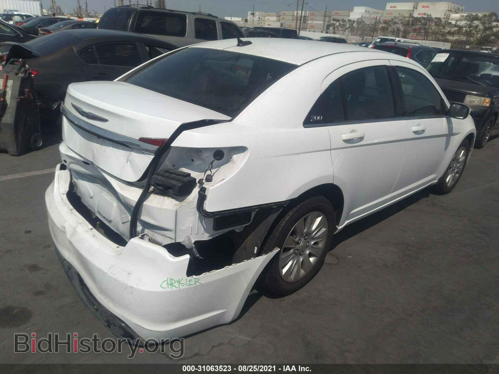 2014 CHRYSLER 200 - VIN: 1C3CCBAB1EN212954 - Фото 4