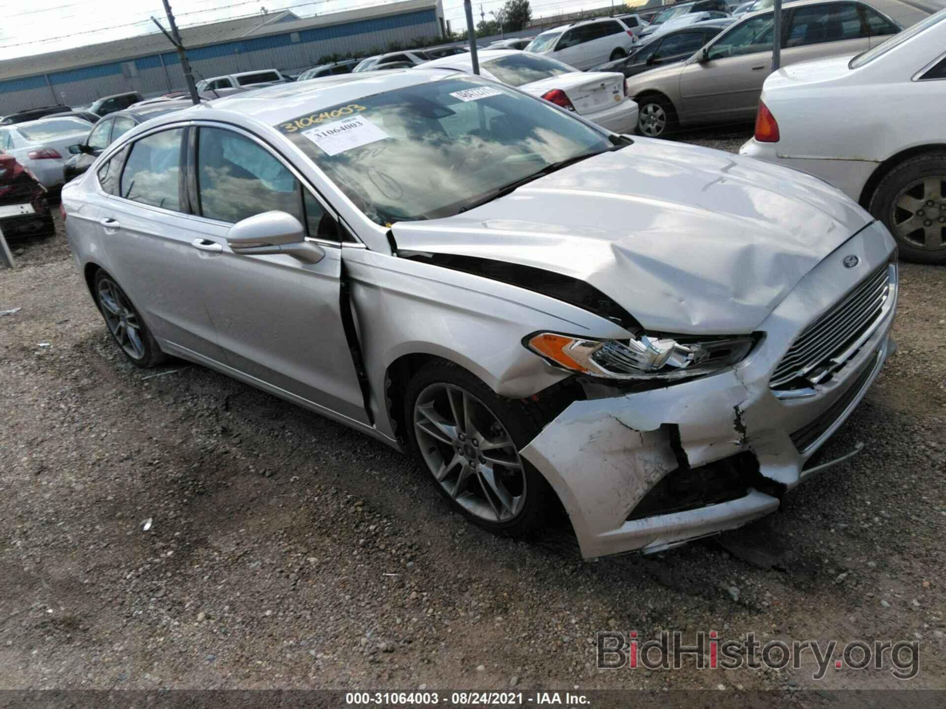 Photo 3FA6P0K95DR169413 - FORD FUSION 2013