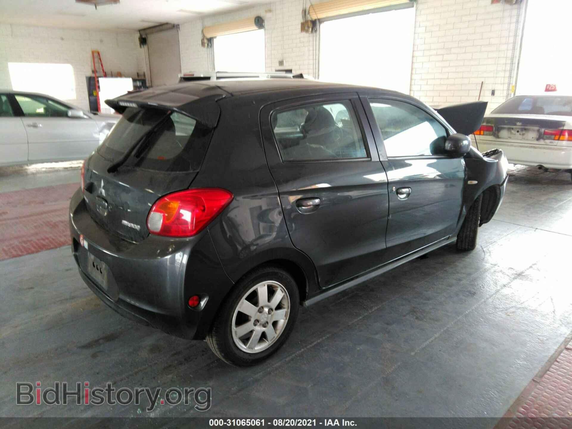 2014 MITSUBISHI MIRAGE - VIN: ML32A4HJ7EH025709 - Фото 4