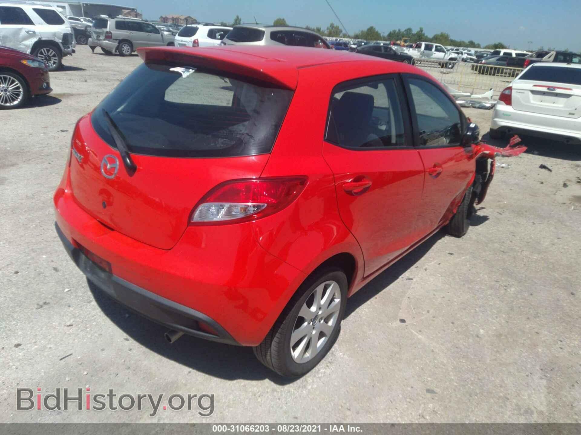 2013 MAZDA MAZDA2 - VIN: JM1DE1LY9D0158210 - Фото 4