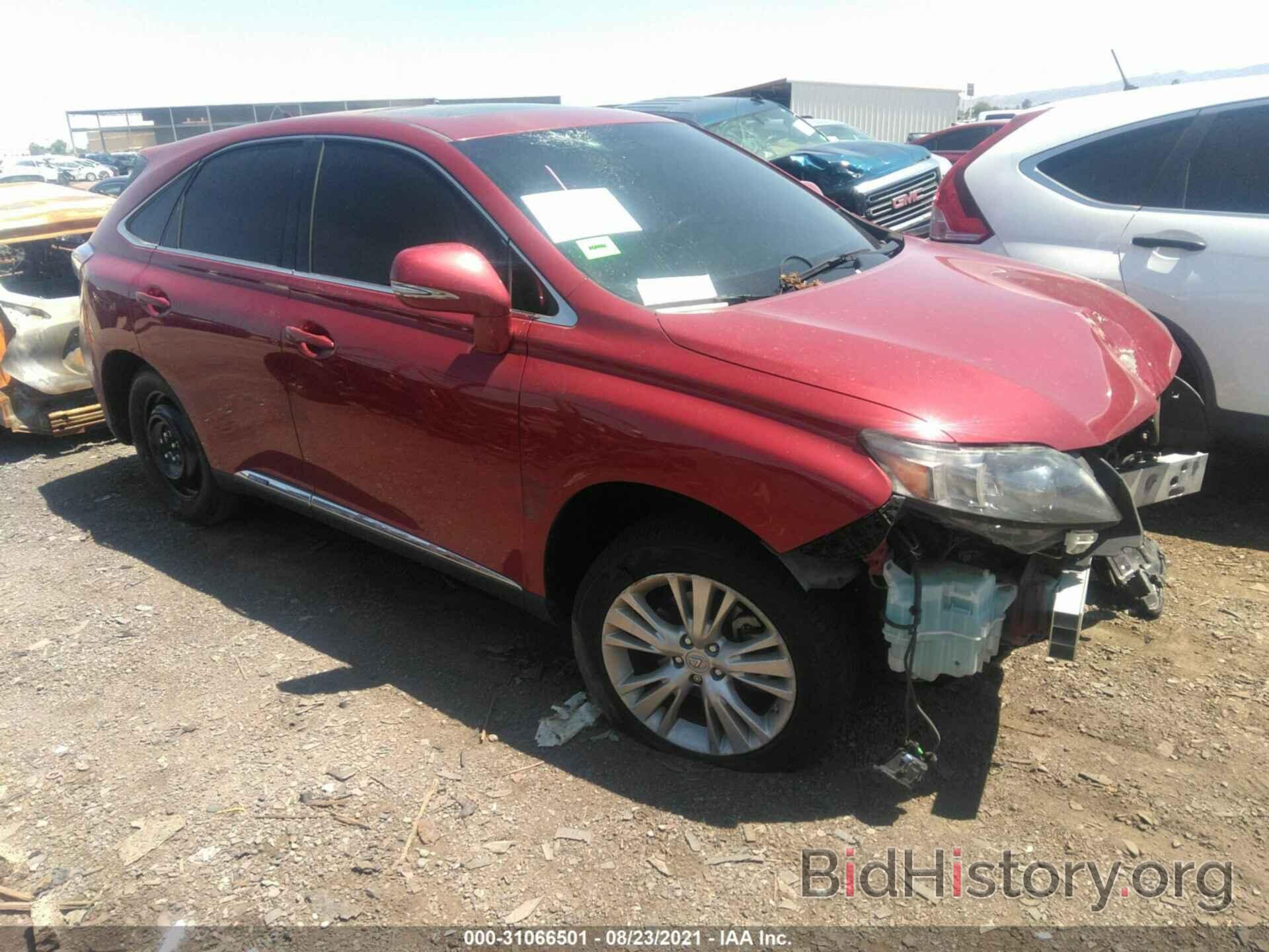 Photo JTJZB1BAXB2004591 - LEXUS RX 450H 2011