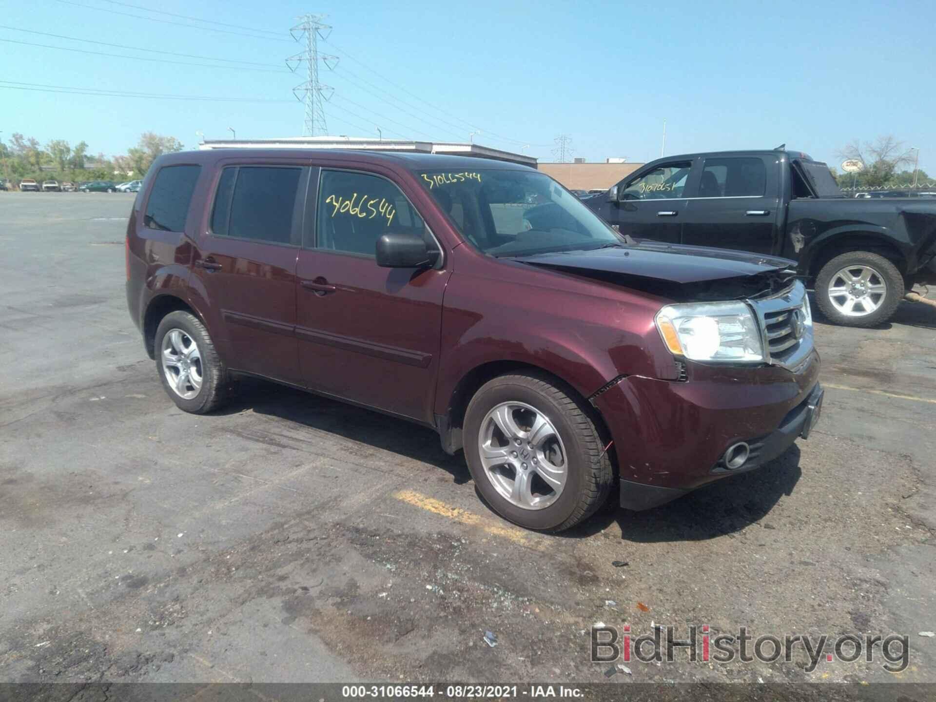 Фотография 5FNYF4H75EB002801 - HONDA PILOT 2014