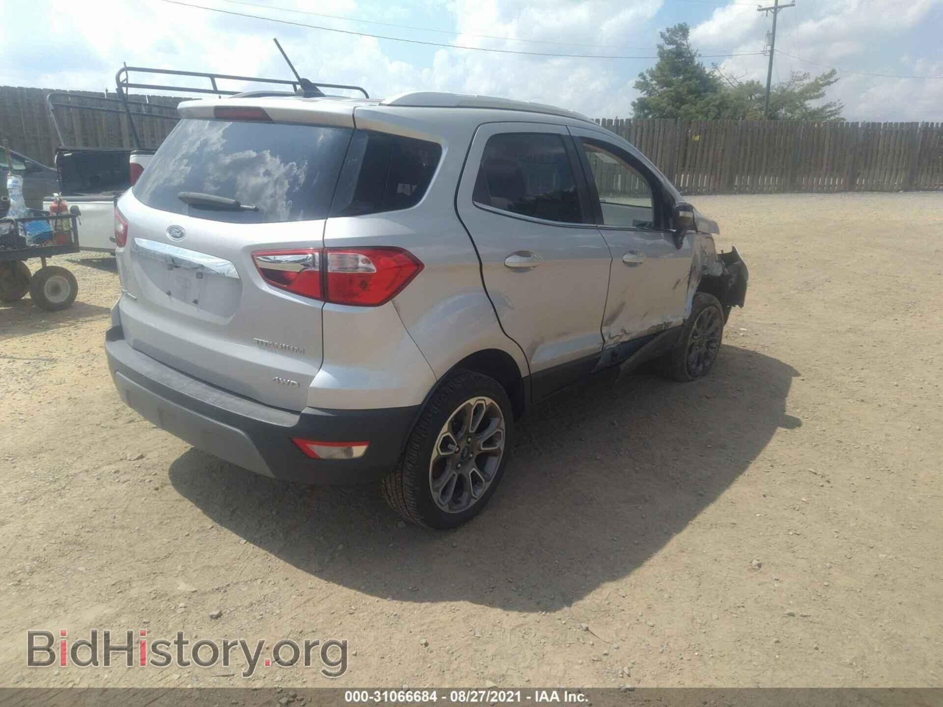 2019 FORD ECOSPORT - VIN: MAJ6S3KL5KC283791 - Фото 4