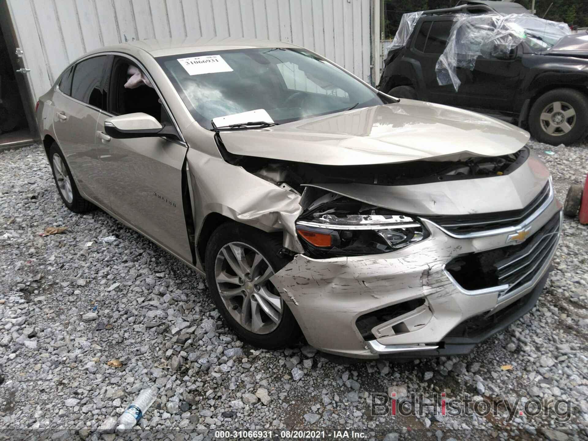 Photo 1G1ZE5ST2GF235836 - CHEVROLET MALIBU 2016