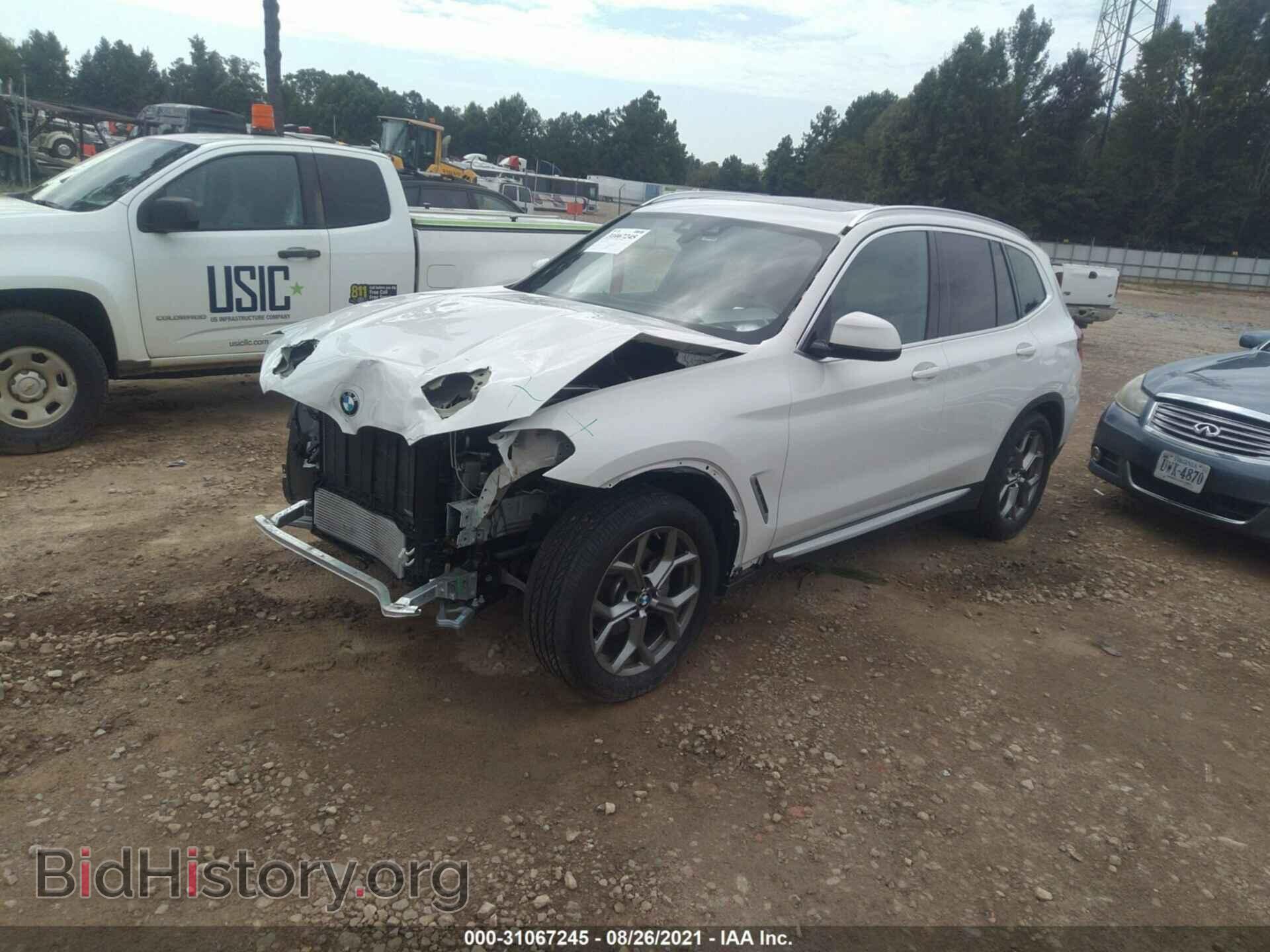 2020 BMW X3 - VIN: 5UXTY3C03L9C98628 - Фото 2