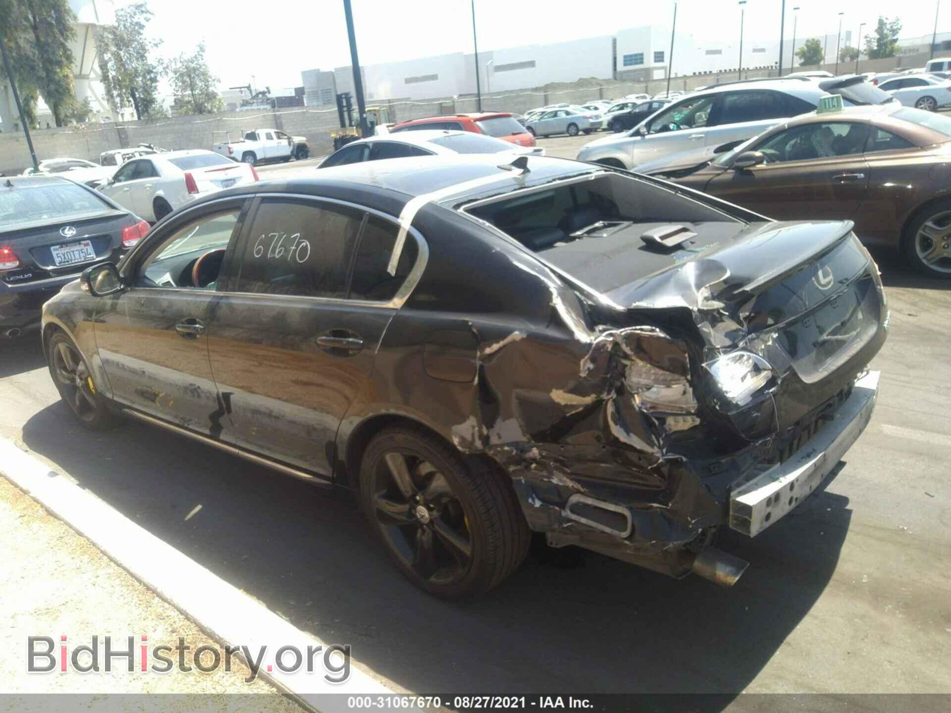 2011 LEXUS GS 350 - VIN: JTHBE1KS5B0051817 - Фото 3