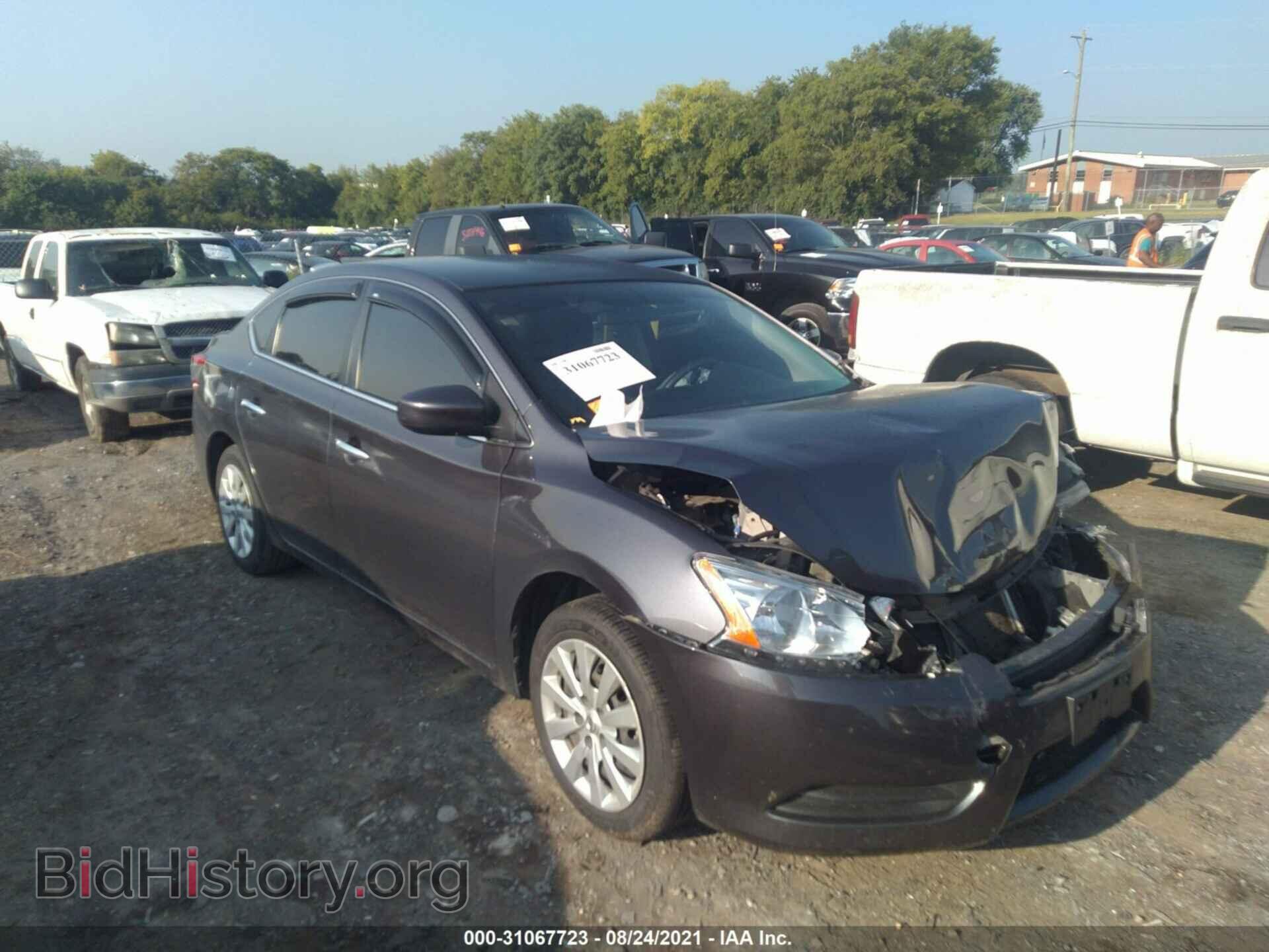 Photo 3N1AB7AP0EY218877 - NISSAN SENTRA 2014