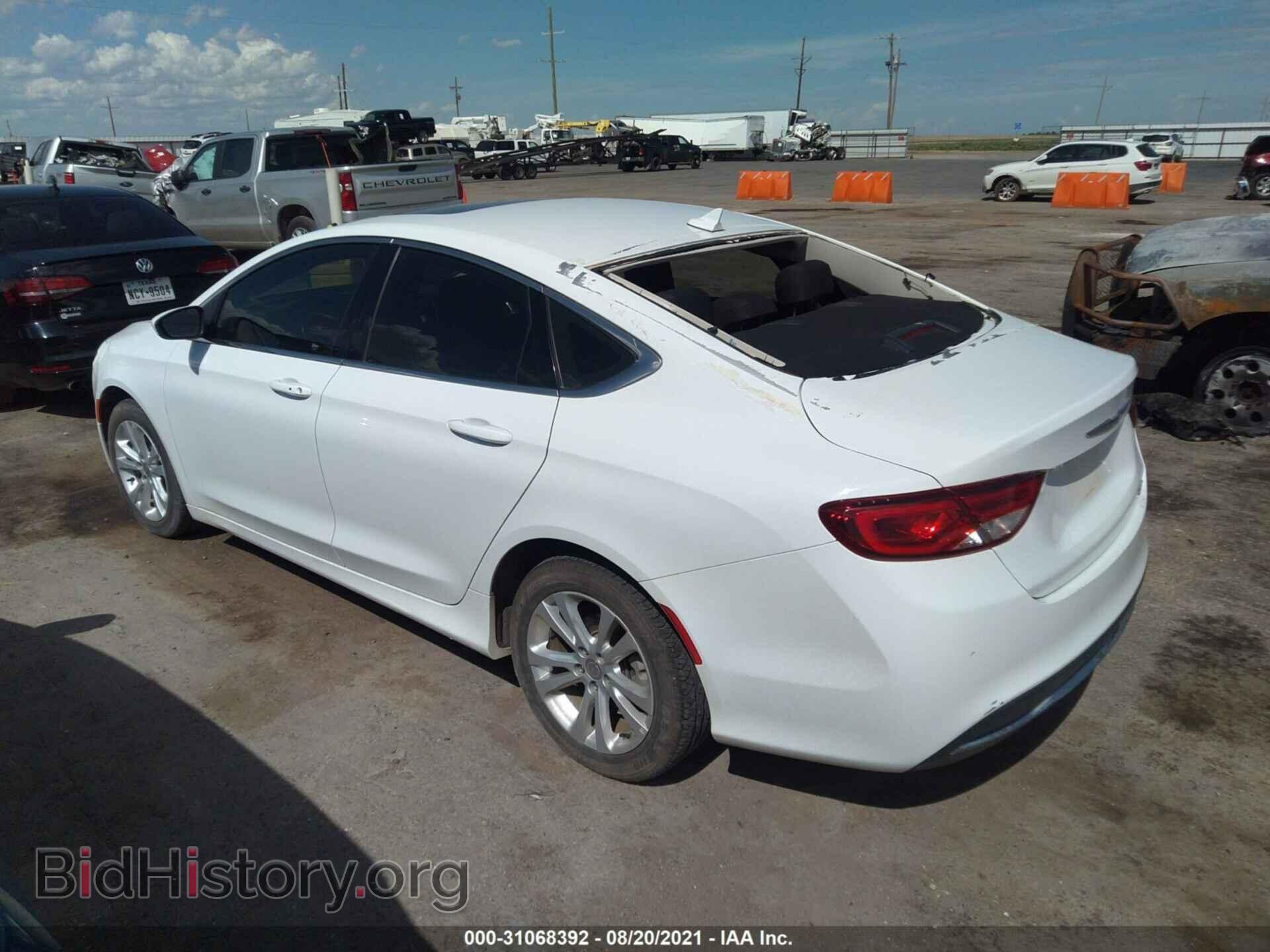 2015 CHRYSLER 200 - VIN: 1C3CCCAB1FN708800 - Фото 3