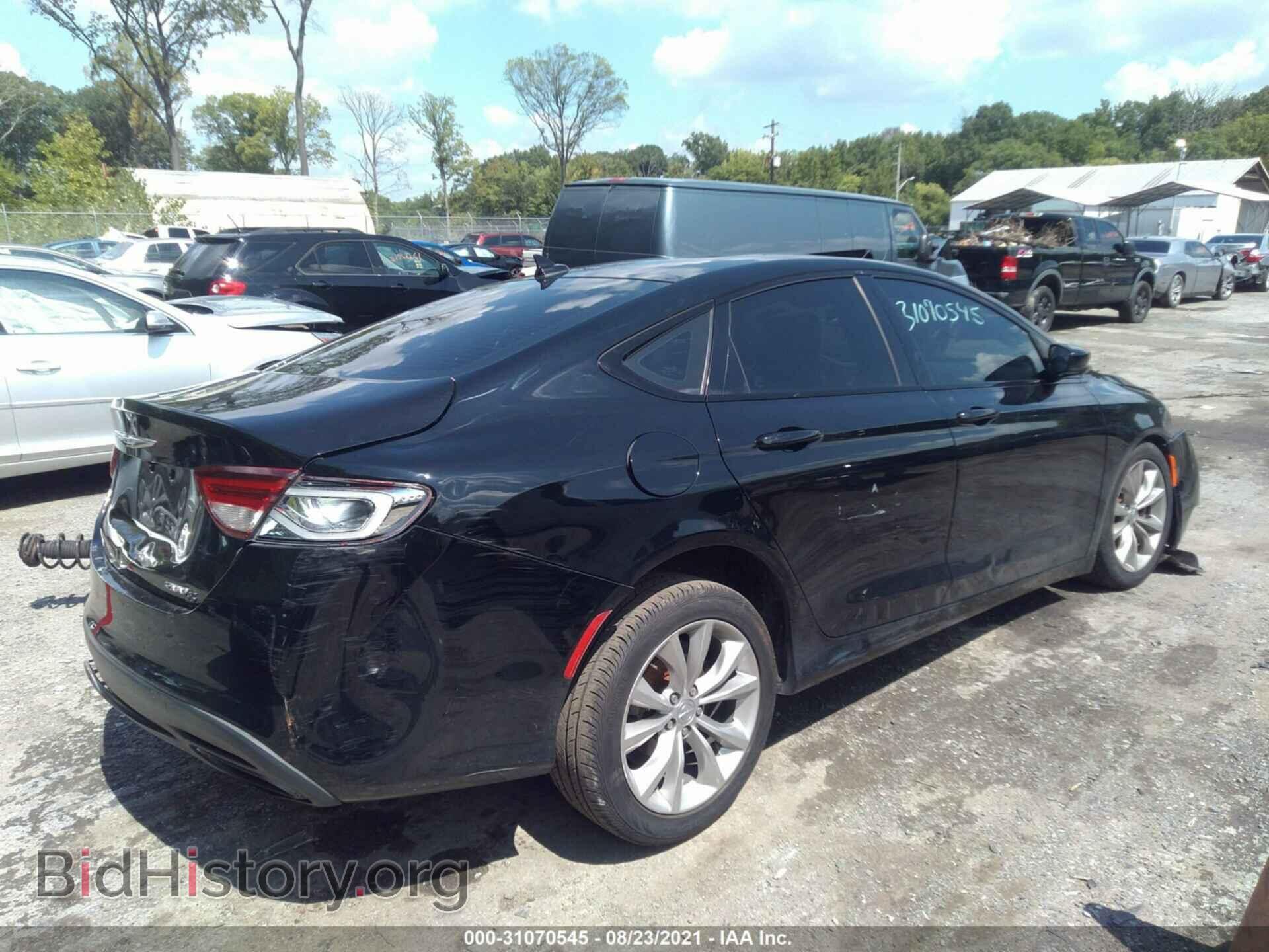 2015 CHRYSLER 200 - VIN: 1C3CCCBB3FN716850 - Фото 4