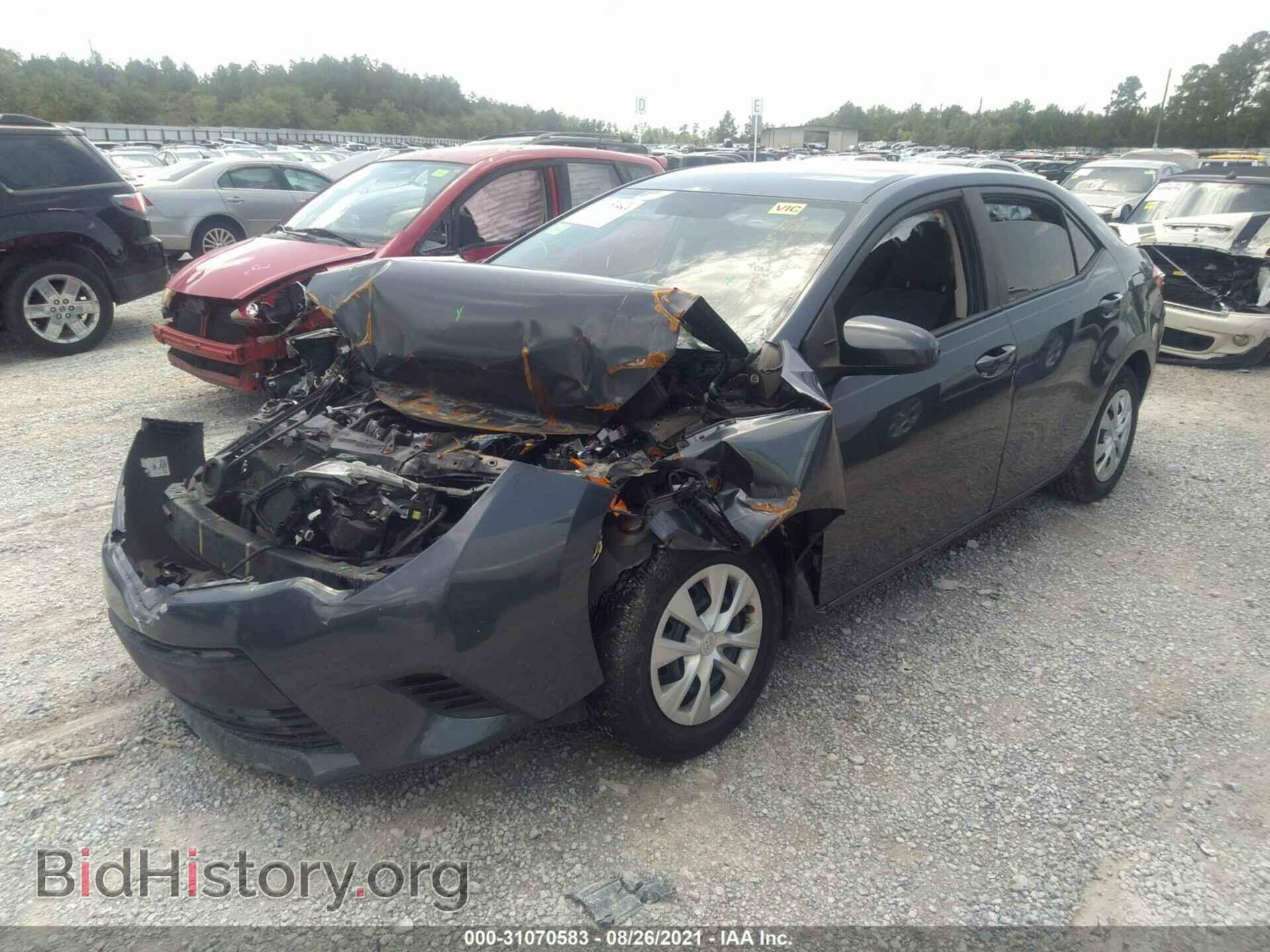 2014 TOYOTA COROLLA - VIN: 2T1BURHE3EC101791 - Фото 2