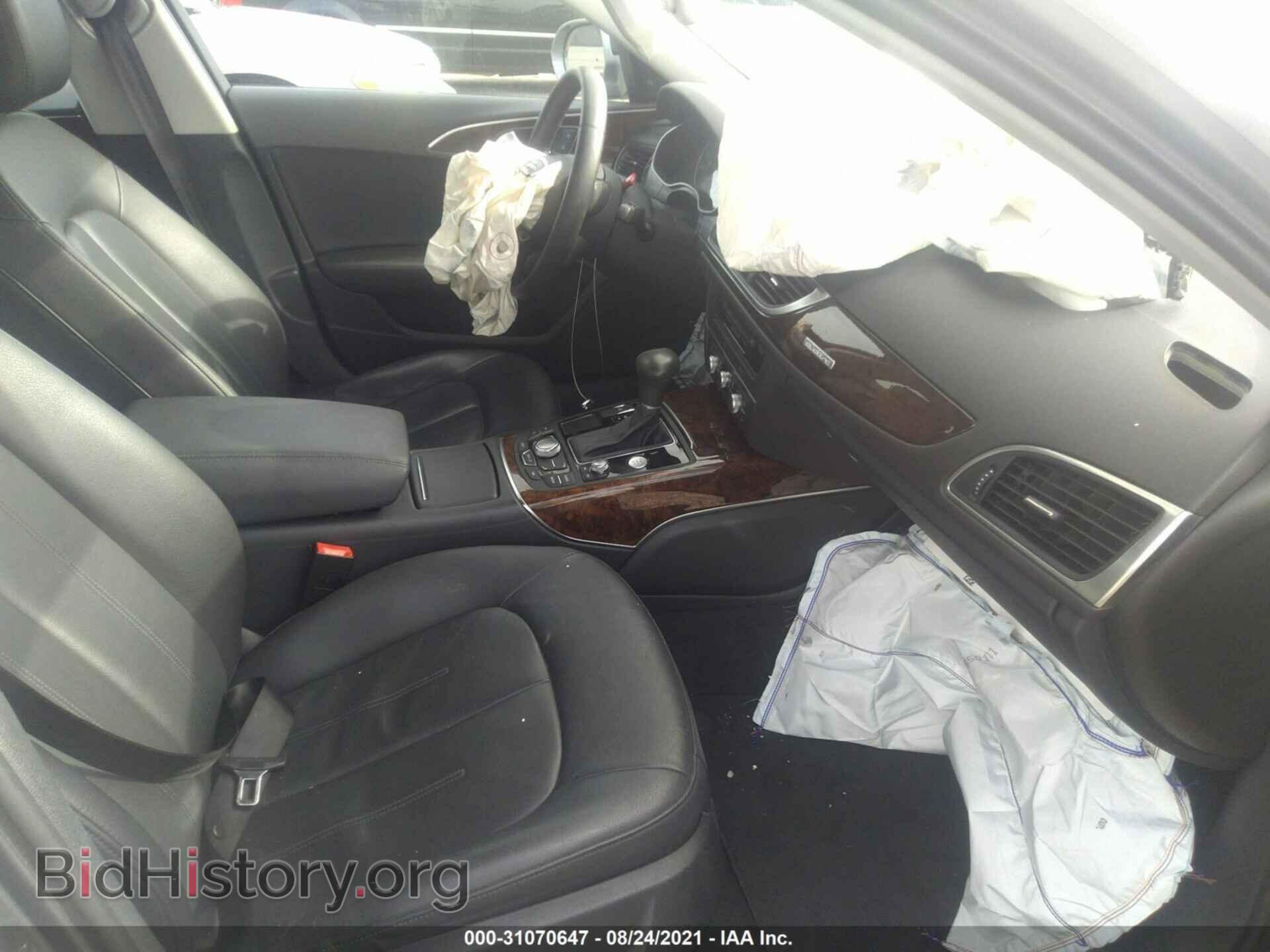 2013 AUDI A6 - VIN: WAUGFAFC9DN146049 - Фото 5