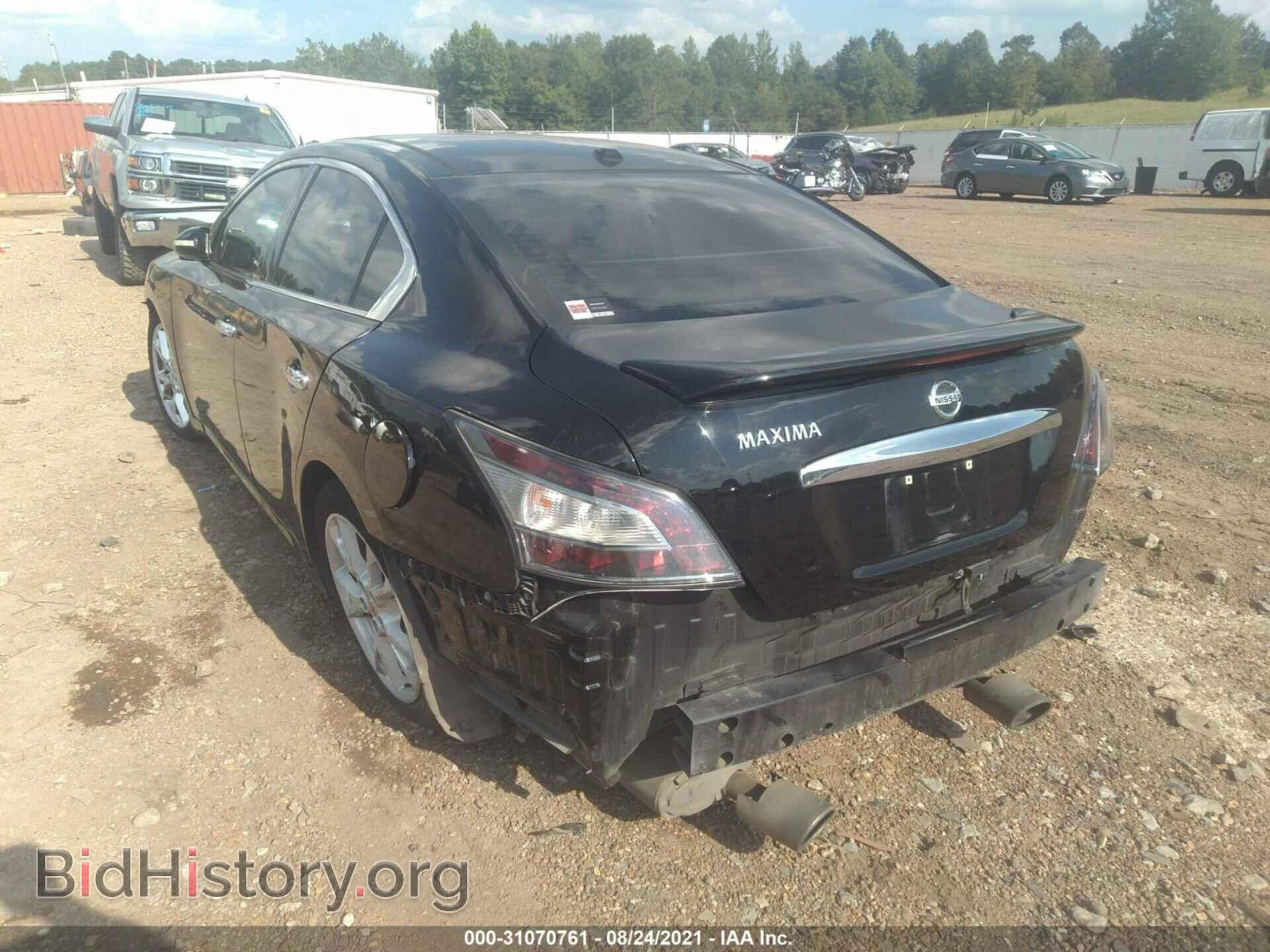 2012 NISSAN MAXIMA - VIN: 1N4AA5AP3CC829101 - Фото 3