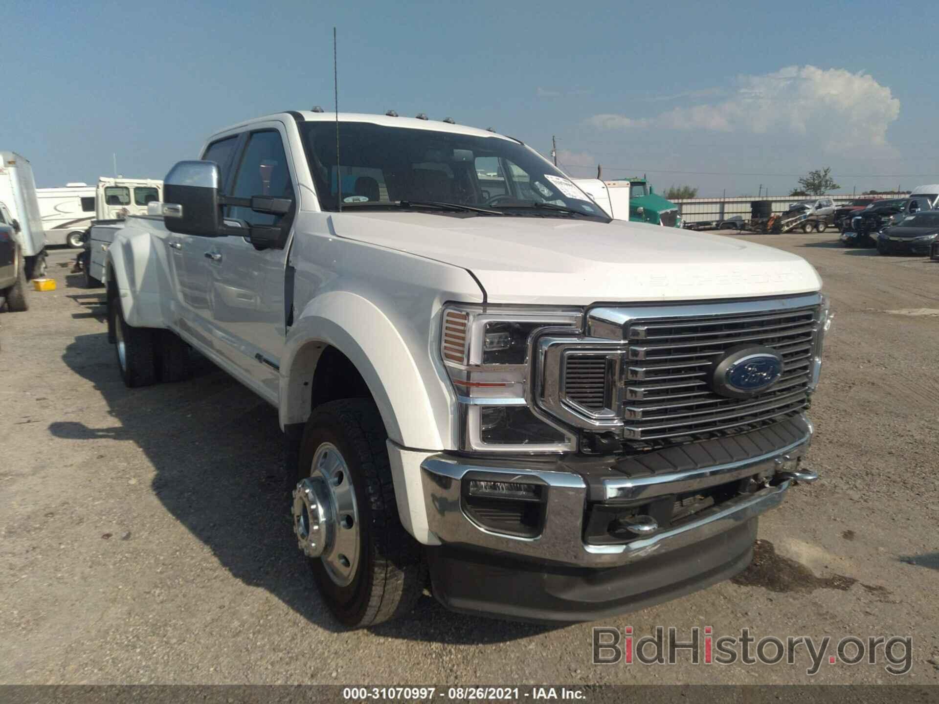 Photo 1FT8W4DTXMED78753 - FORD SUPER DUTY F-450 DRW 2021