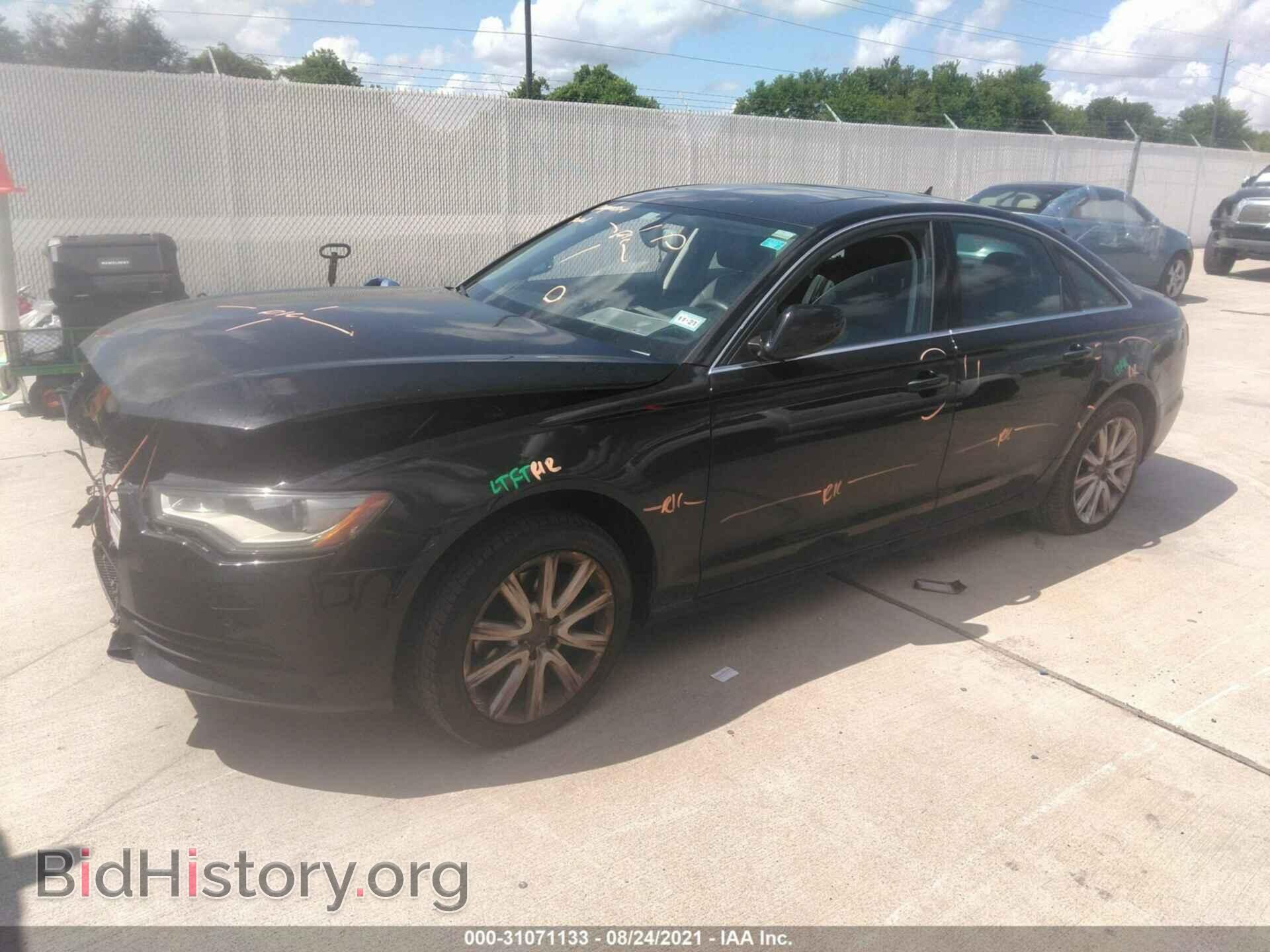 2013 AUDI A6 - VIN: WAUDFAFC0DN121771 - Фото 2
