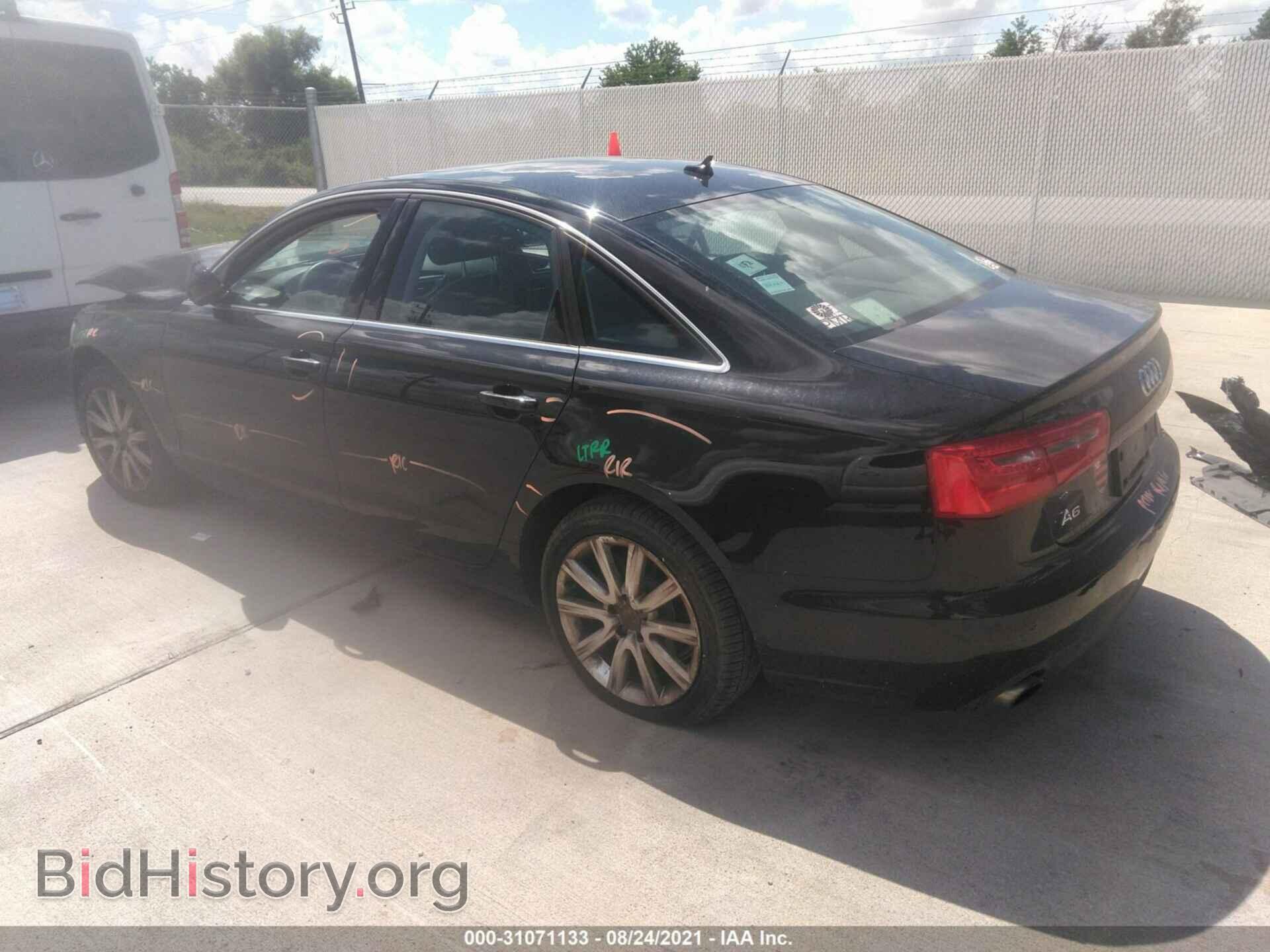 2013 AUDI A6 - VIN: WAUDFAFC0DN121771 - Фото 3