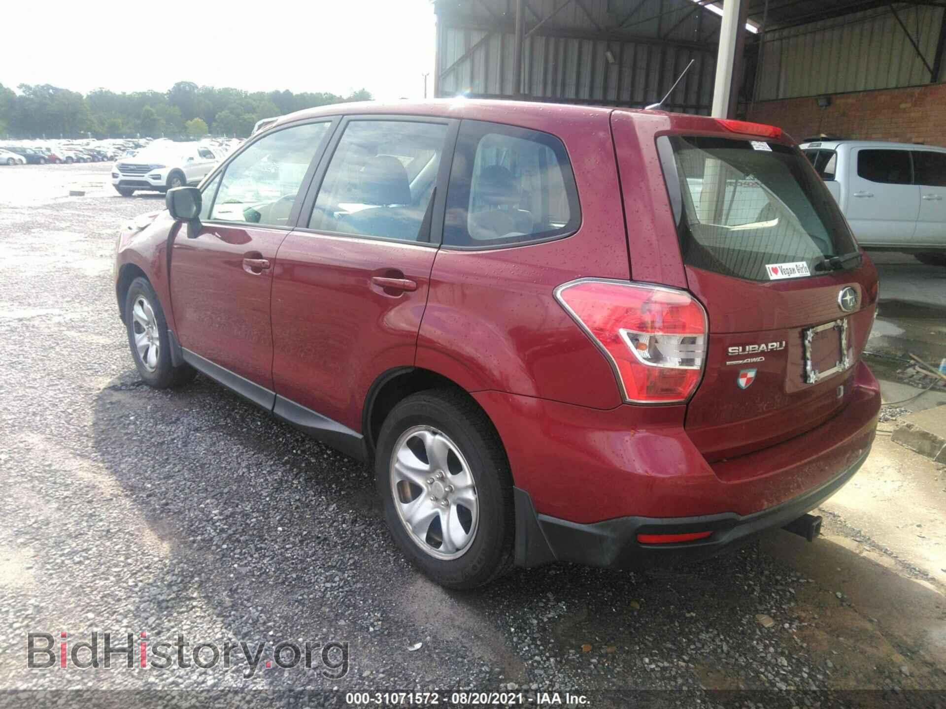 2014 SUBARU FORESTER - VIN: JF2SJAAC9EH455511 - Photo 3