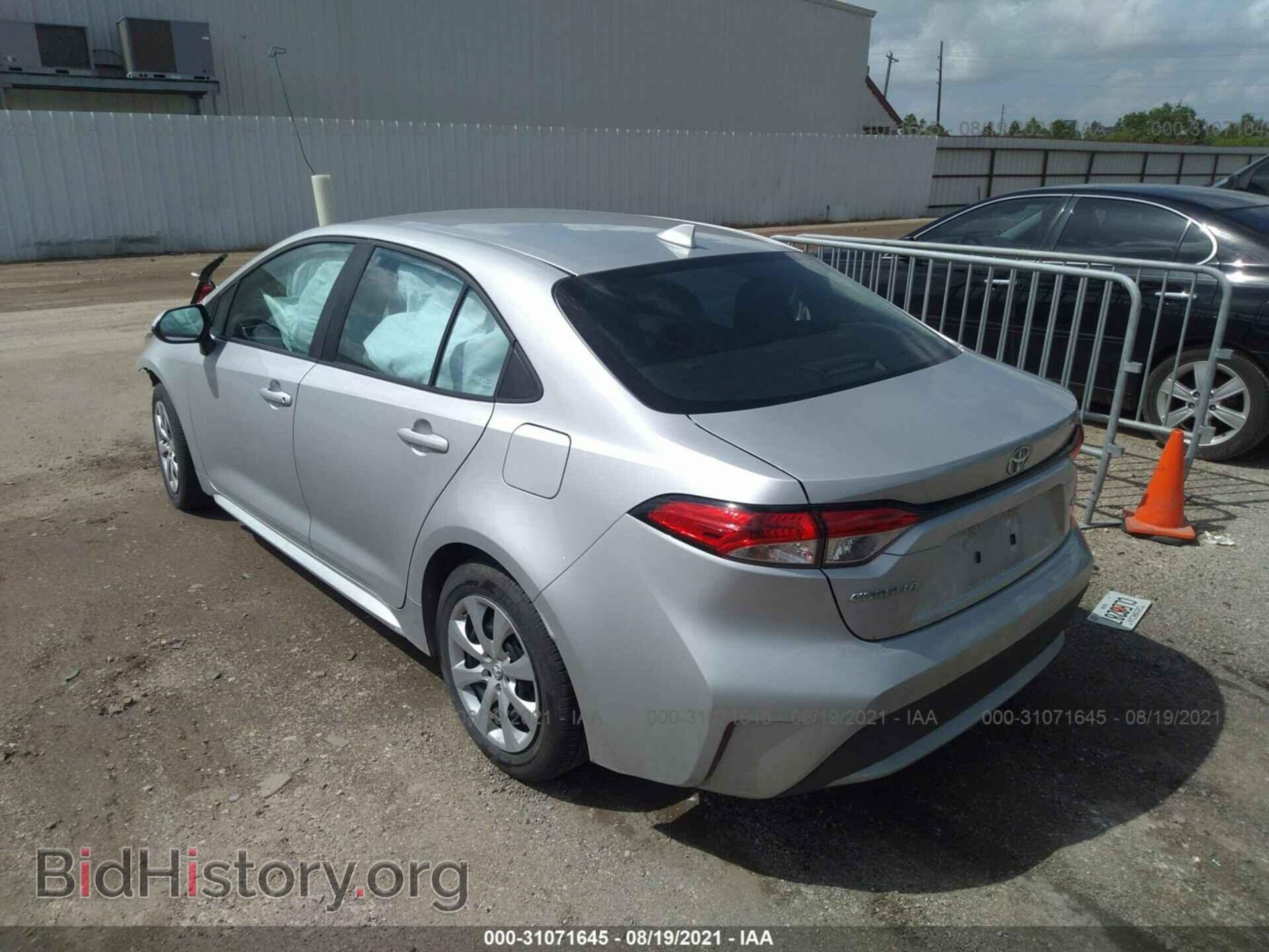 2021 TOYOTA COROLLA - VIN: 5YFEPMAE1MP181575 - Фото 3