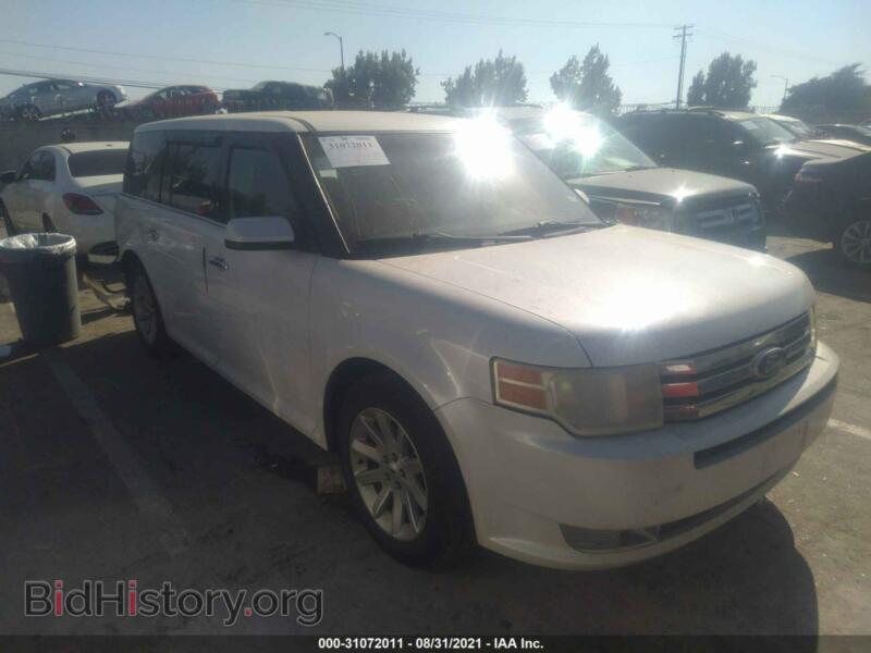 2011 Ford FLEX SEL (VIN 2FMGK5CC9BBD25481) — photo 1 of 11, IAAI, damage: rear