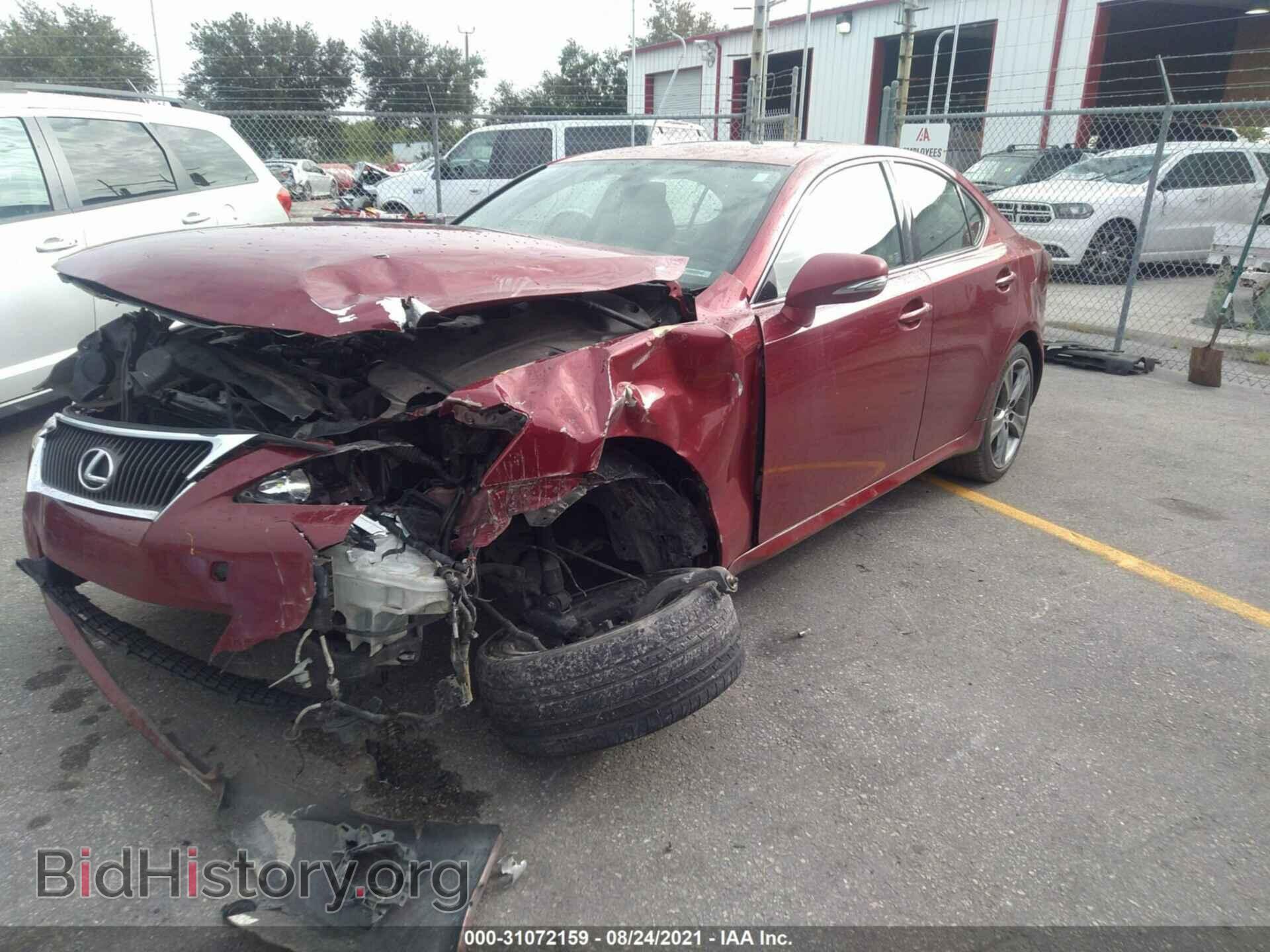 2011 LEXUS IS 250 - VIN: JTHBF5C29B5149271 - Фото 2