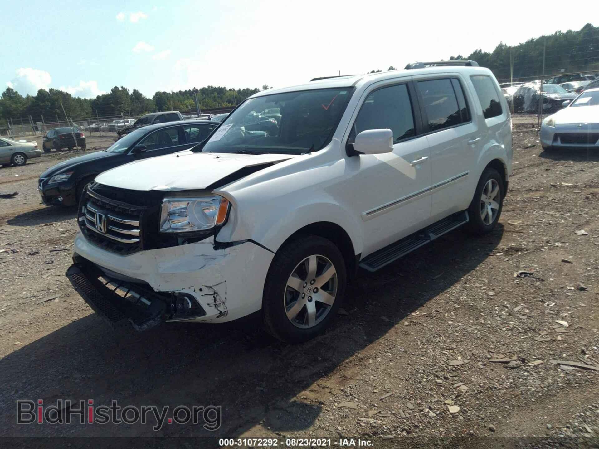 2015 HONDA PILOT - VIN: 5FNYF4H96FB045370 - Фото 2