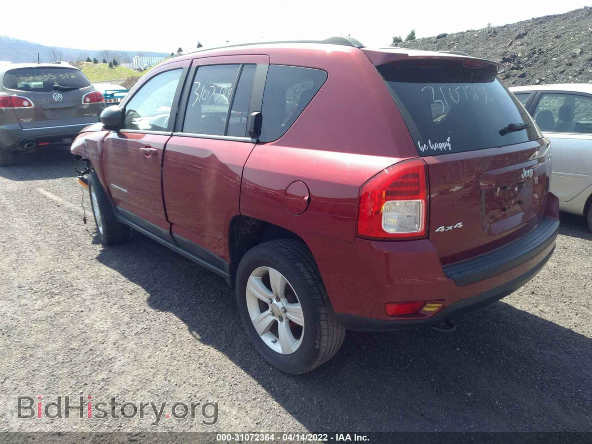 2011 JEEP COMPASS - VIN: 1J4NF1FB7BD154374 - Фото 3