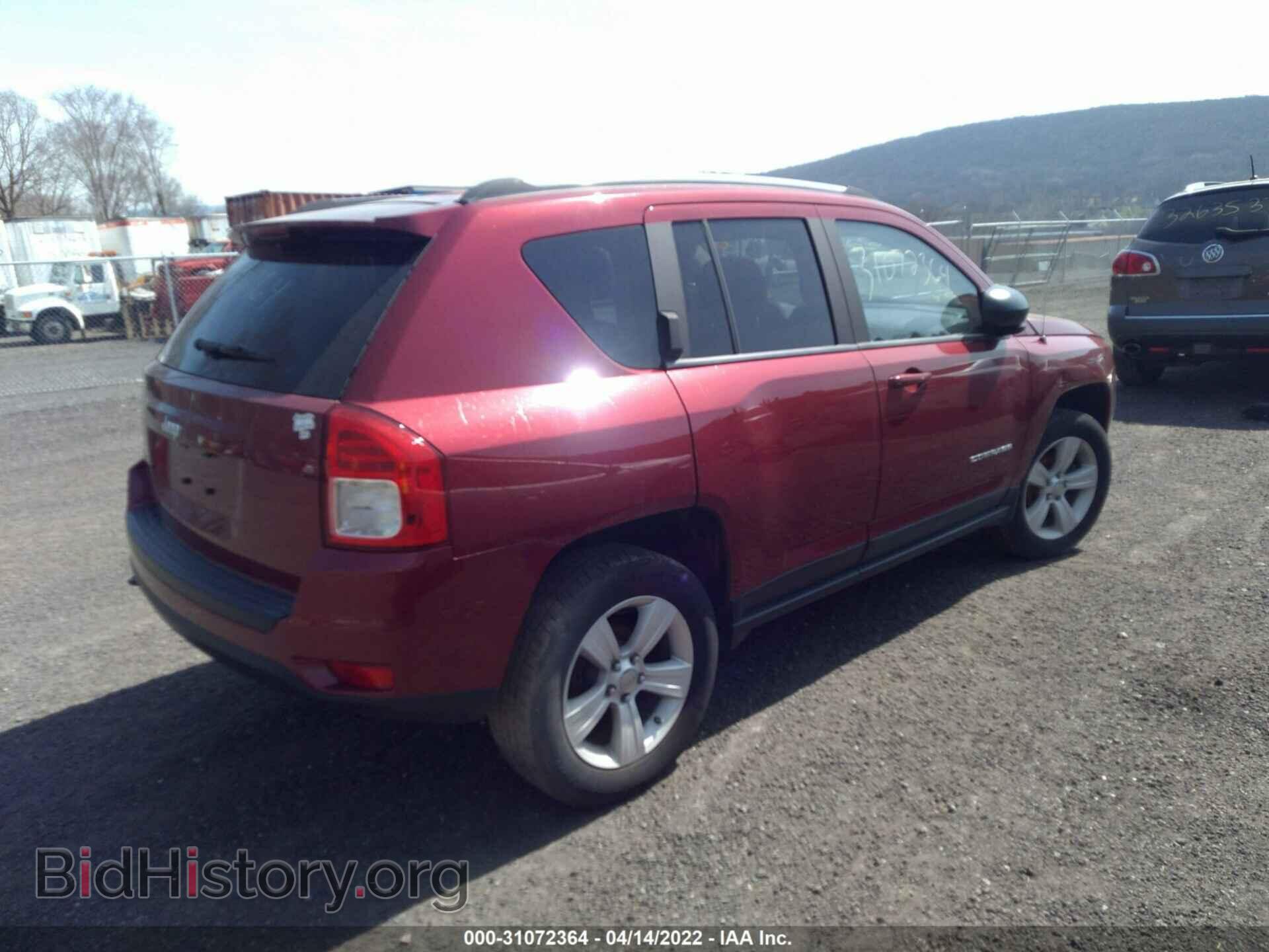 2011 JEEP COMPASS - VIN: 1J4NF1FB7BD154374 - Фото 4