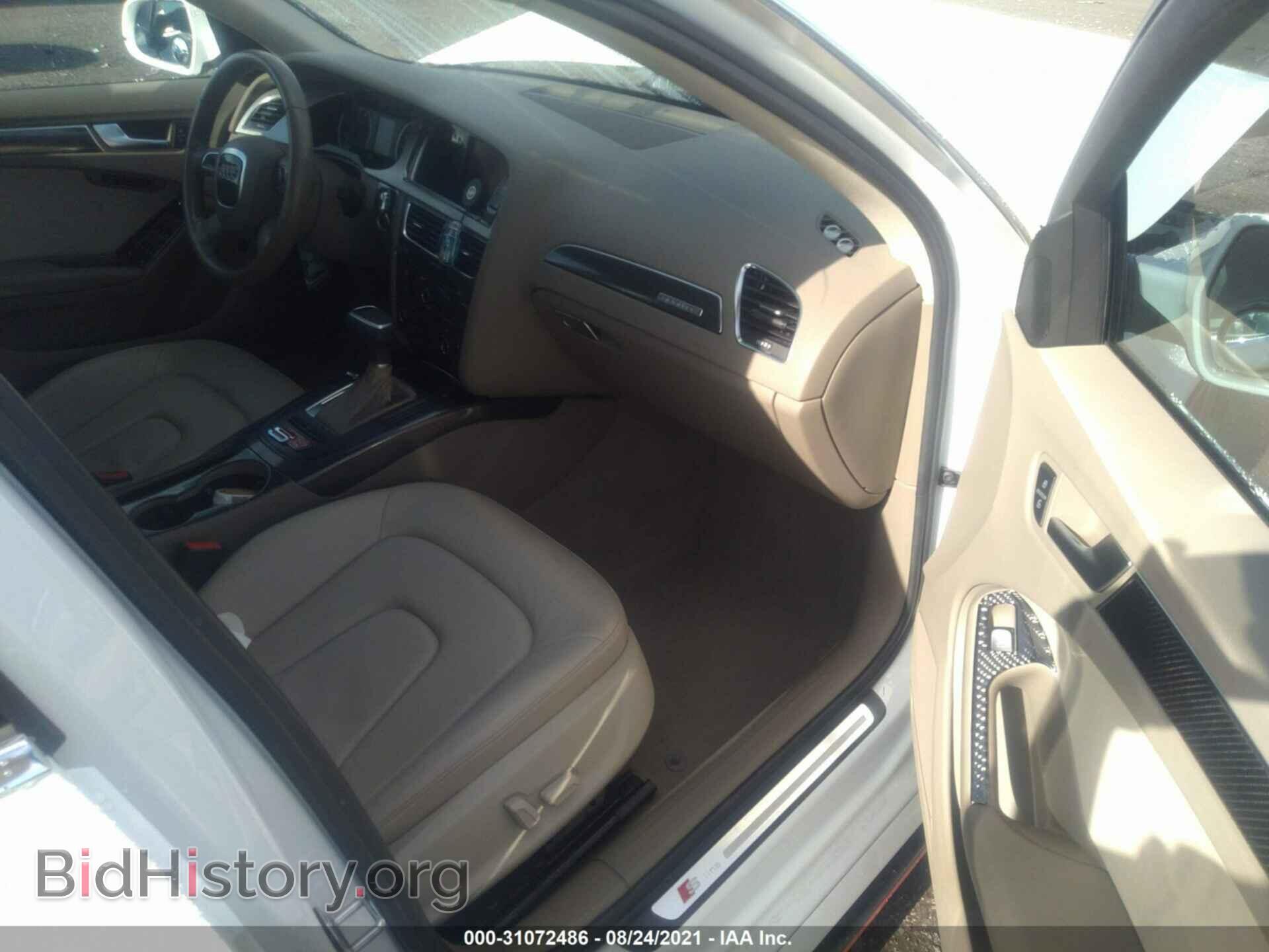 2012 AUDI A4 - VIN: WAUFFAFL2CA097276 - Photo 5